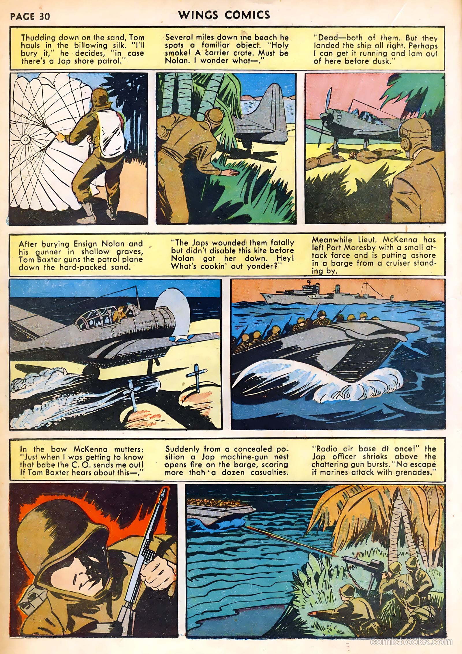 Wings Comics #29 — page 32 of 68