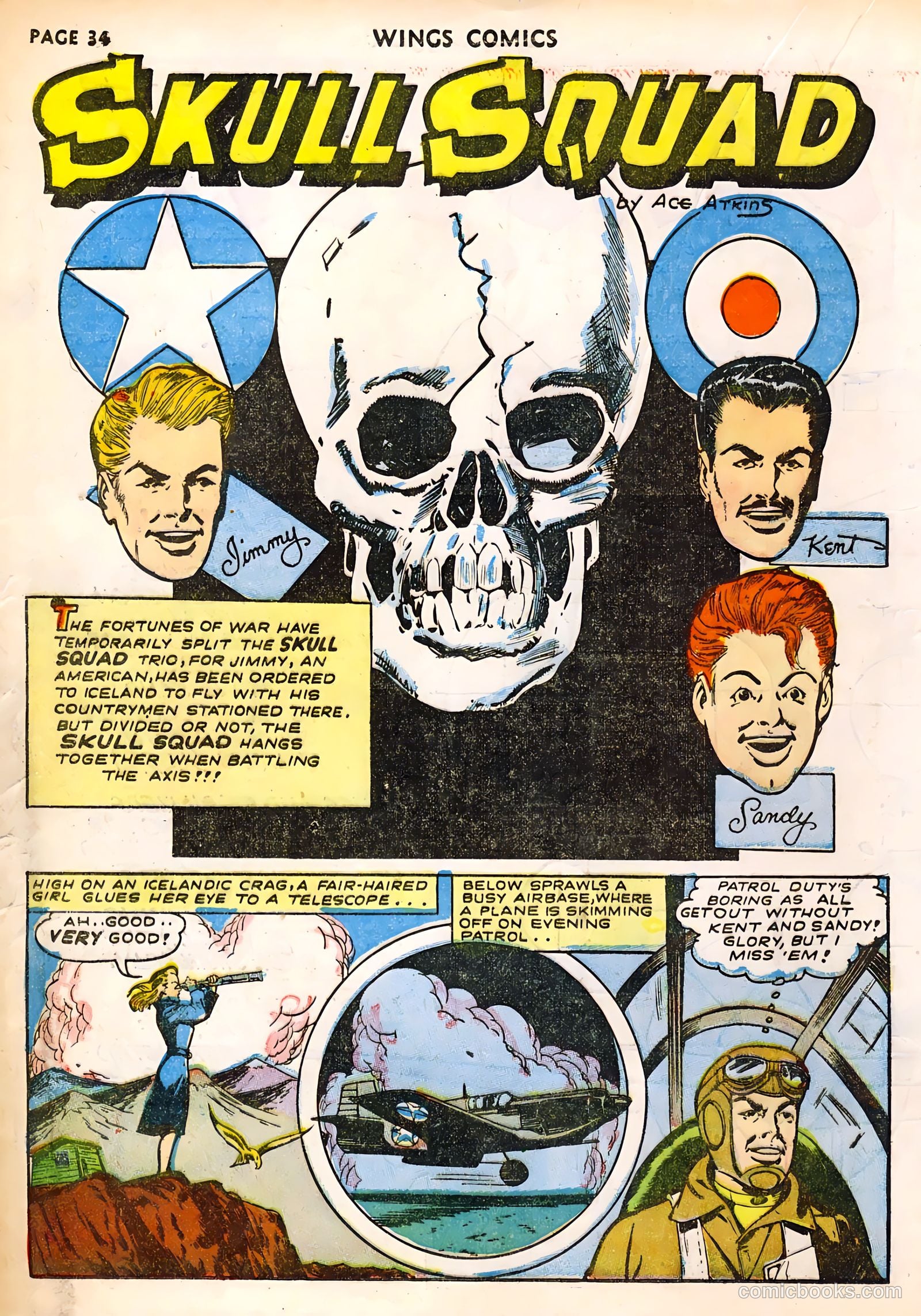 Wings Comics #29 — page 36 of 68