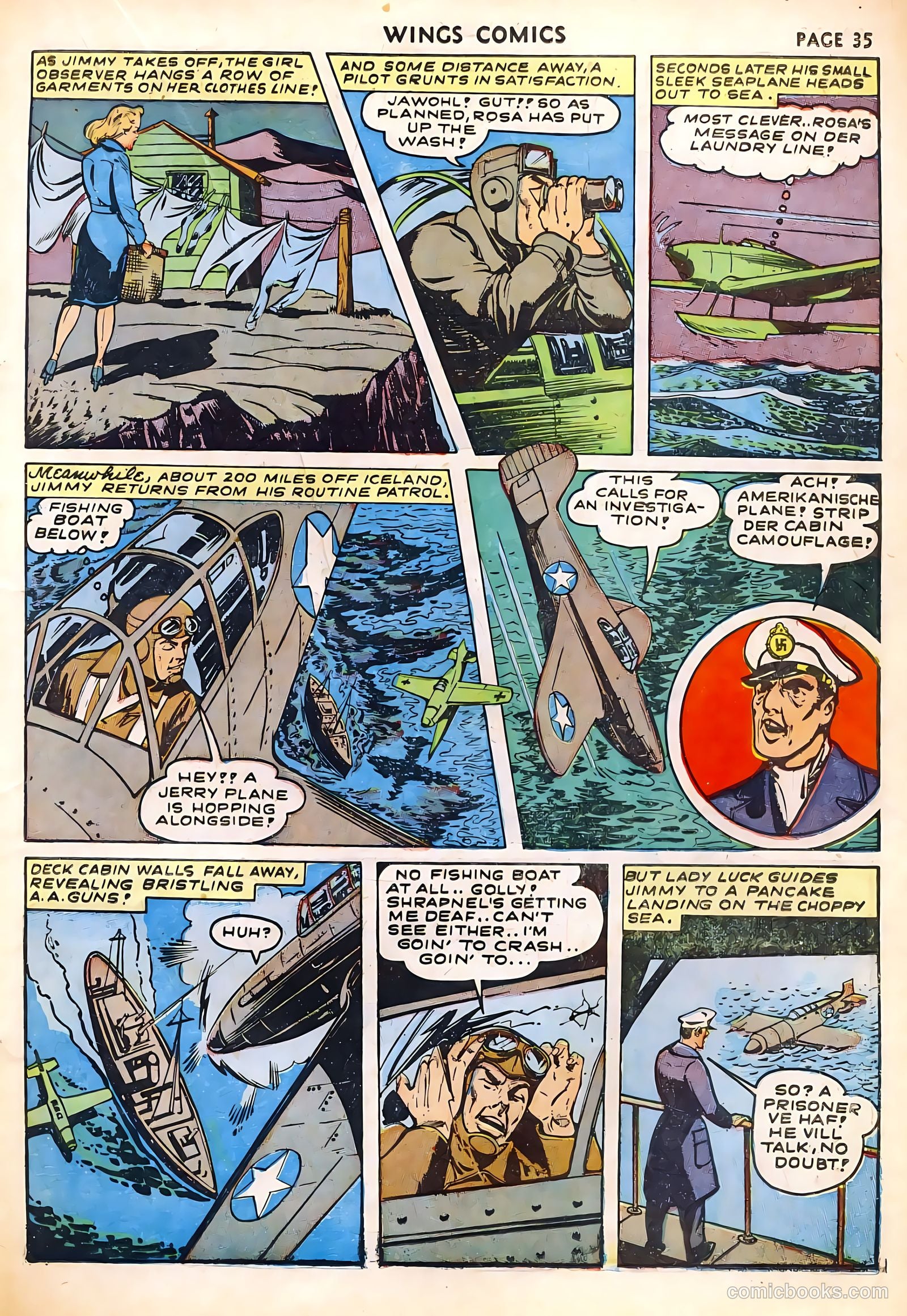 Wings Comics #29 — page 37 of 68