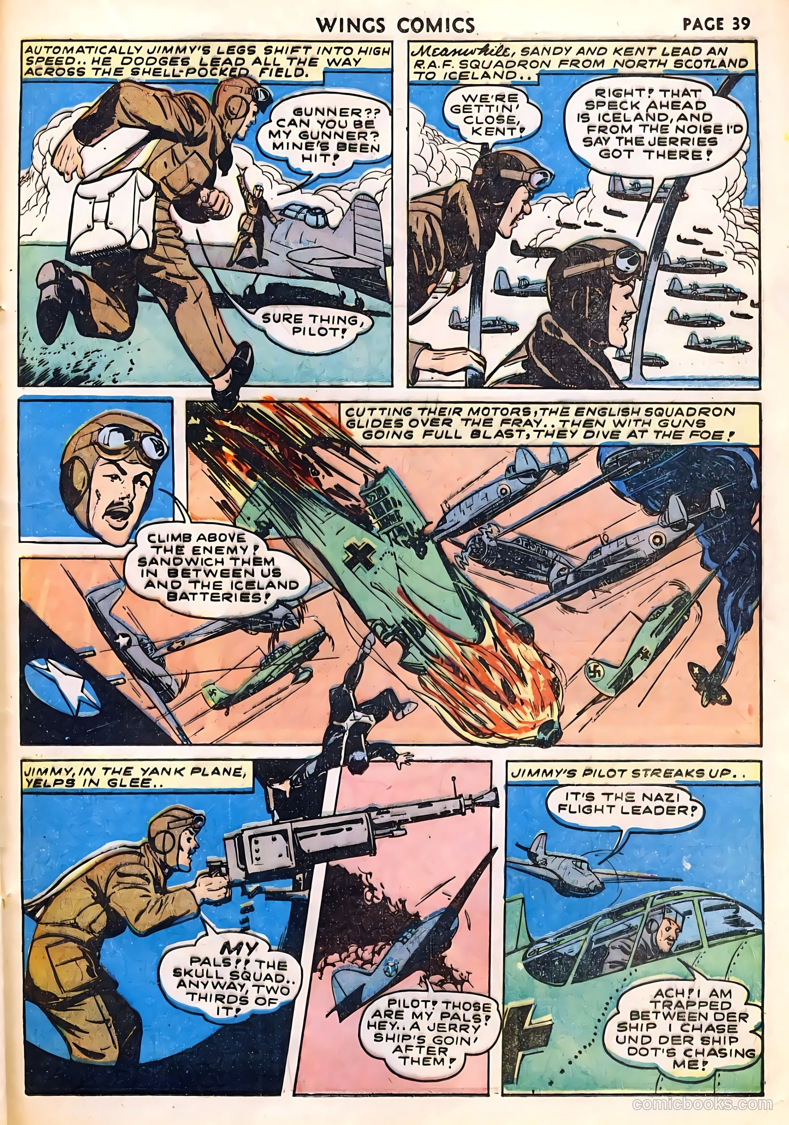 Wings Comics #29 — page 41 of 68