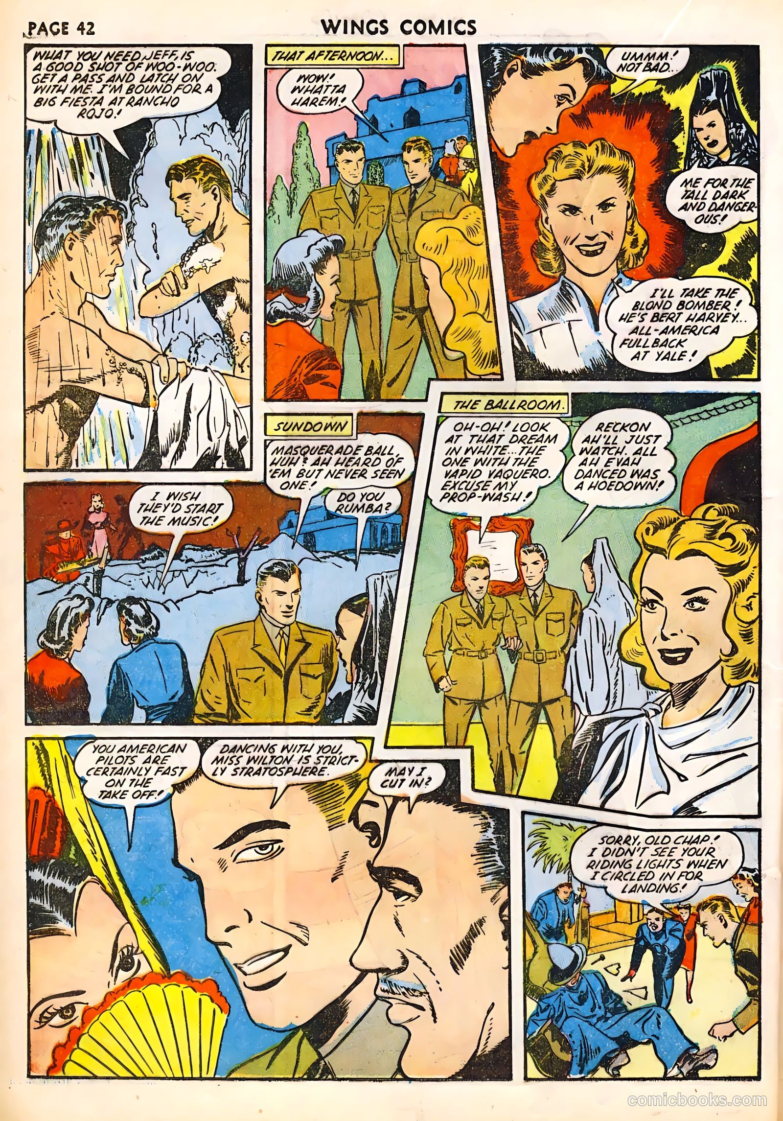 Wings Comics #29 — page 44 of 68