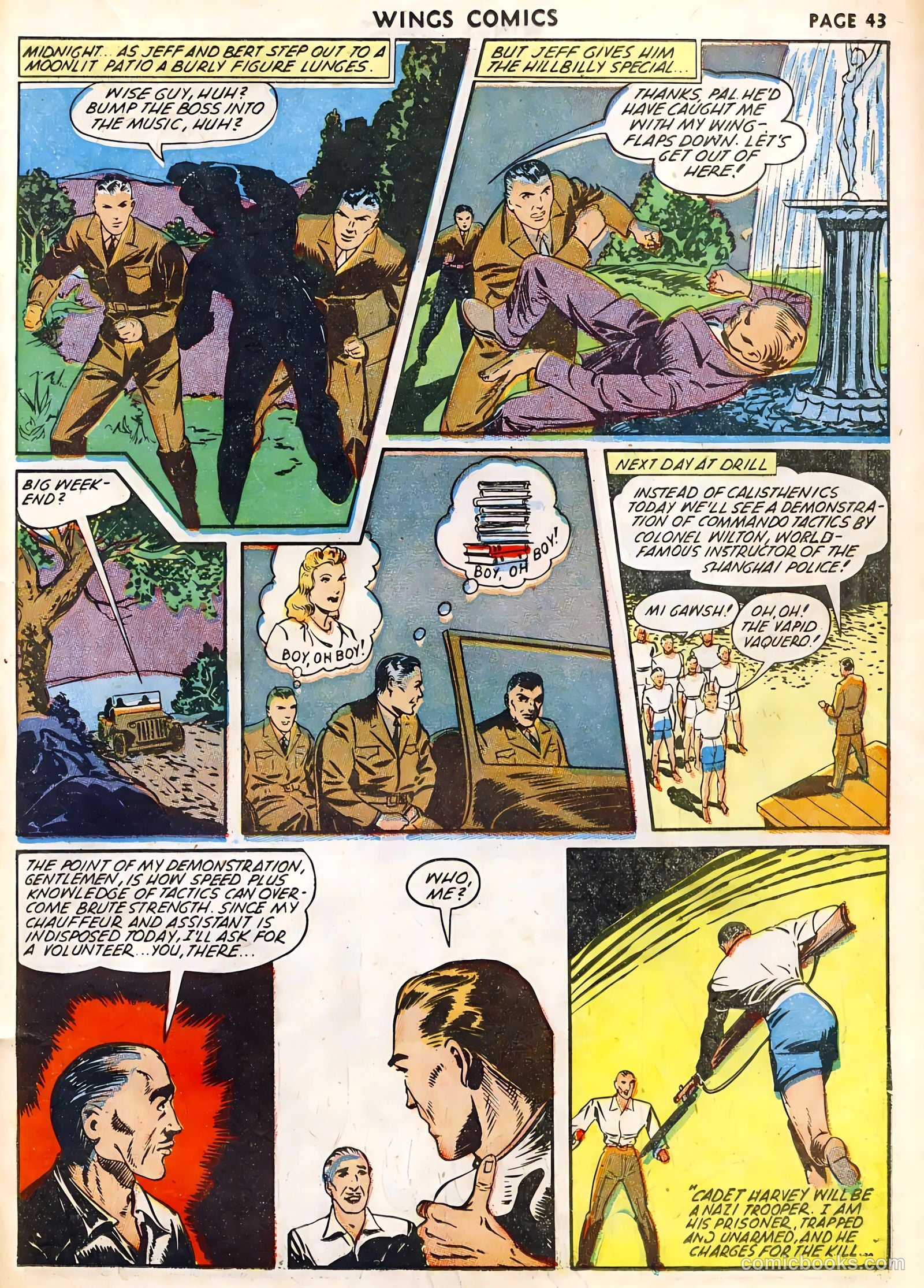 Wings Comics #29 — page 45 of 68