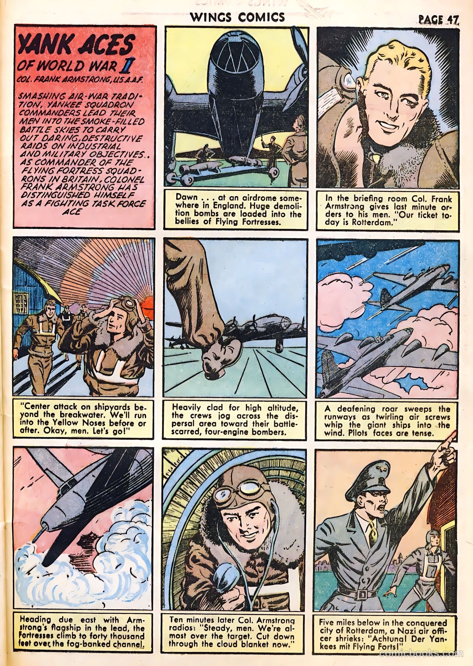 Wings Comics #29 — page 49 of 68