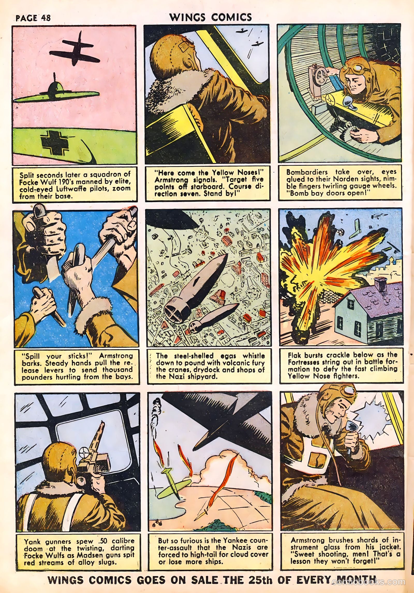 Wings Comics #29 — page 50 of 68