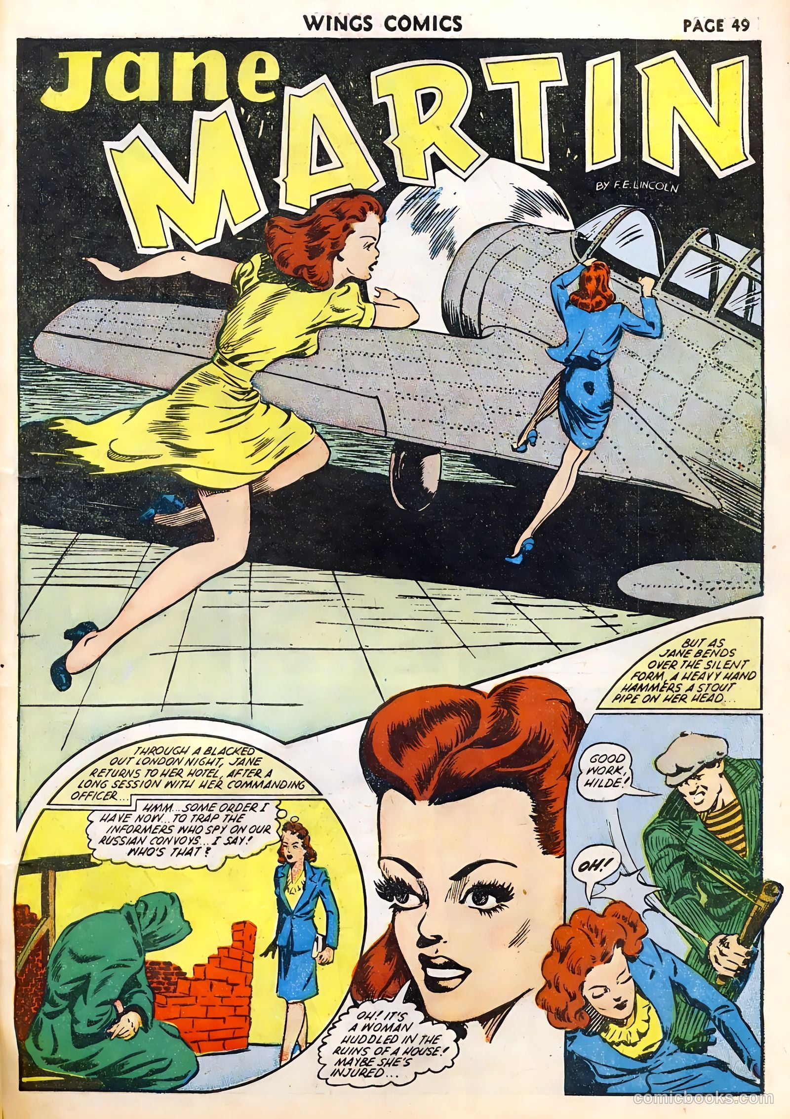 Wings Comics #29 — page 51 of 68