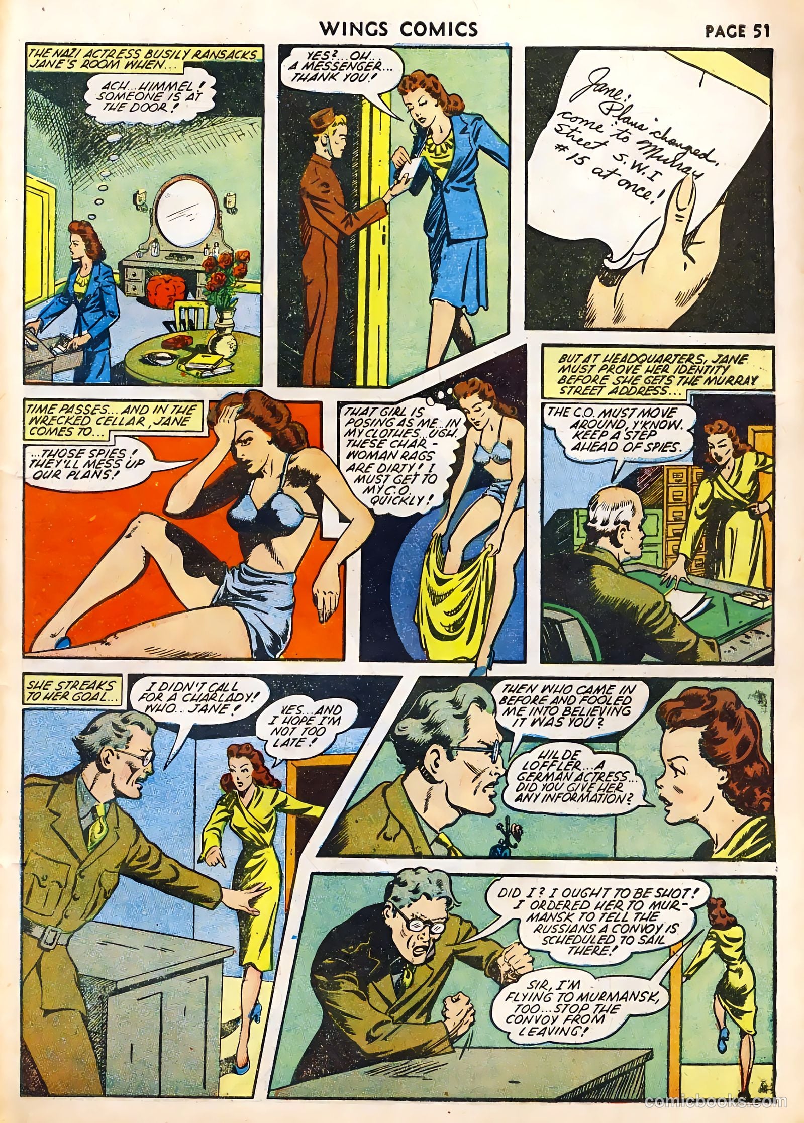 Wings Comics #29 — page 53 of 68