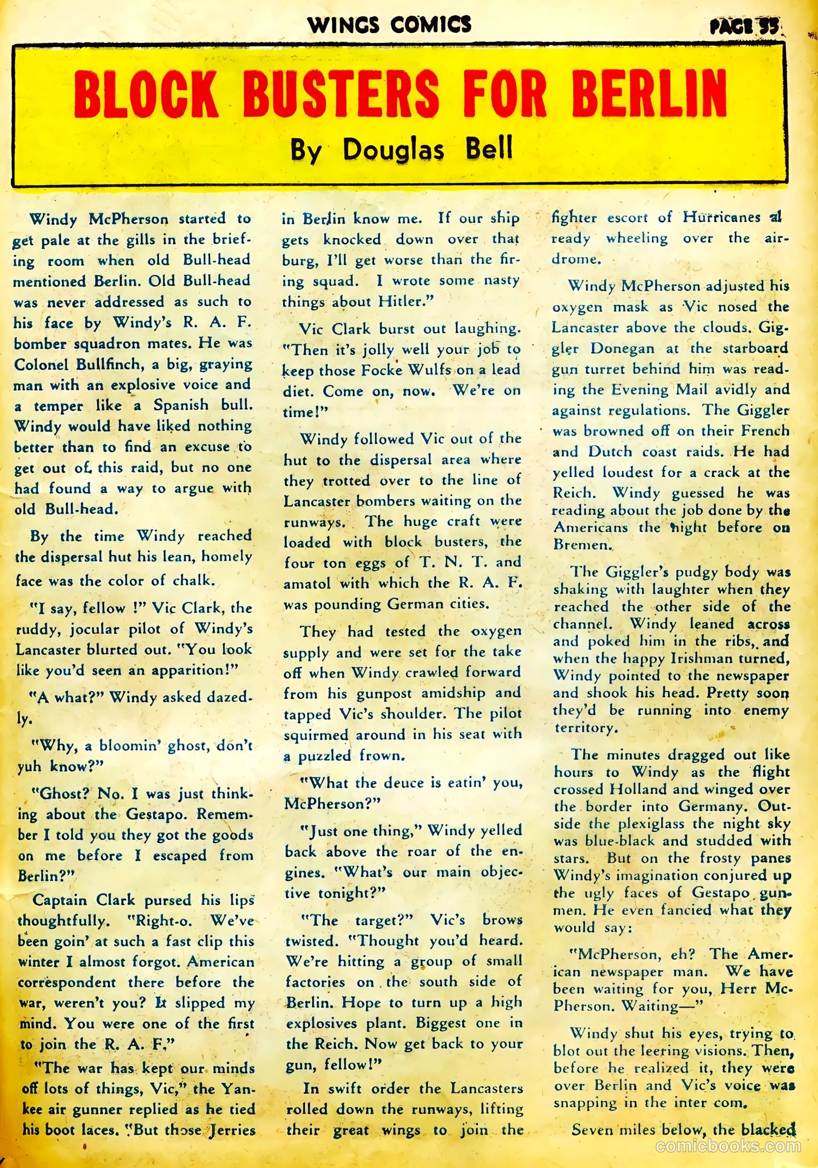 Wings Comics #29 — page 57 of 68