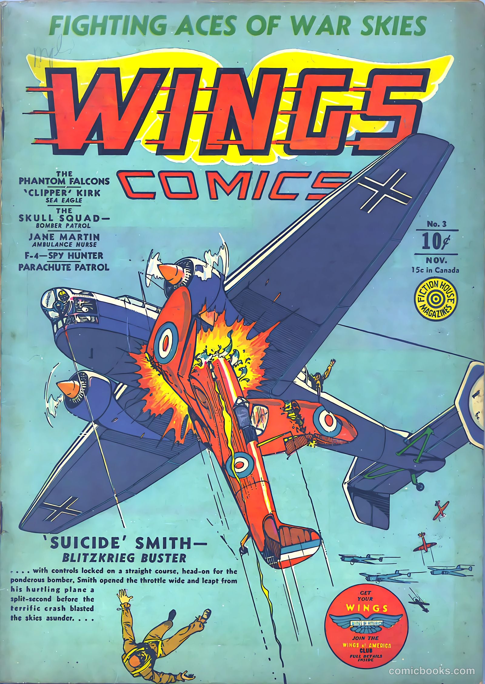 Wings Comics #3 — page 1 of 69