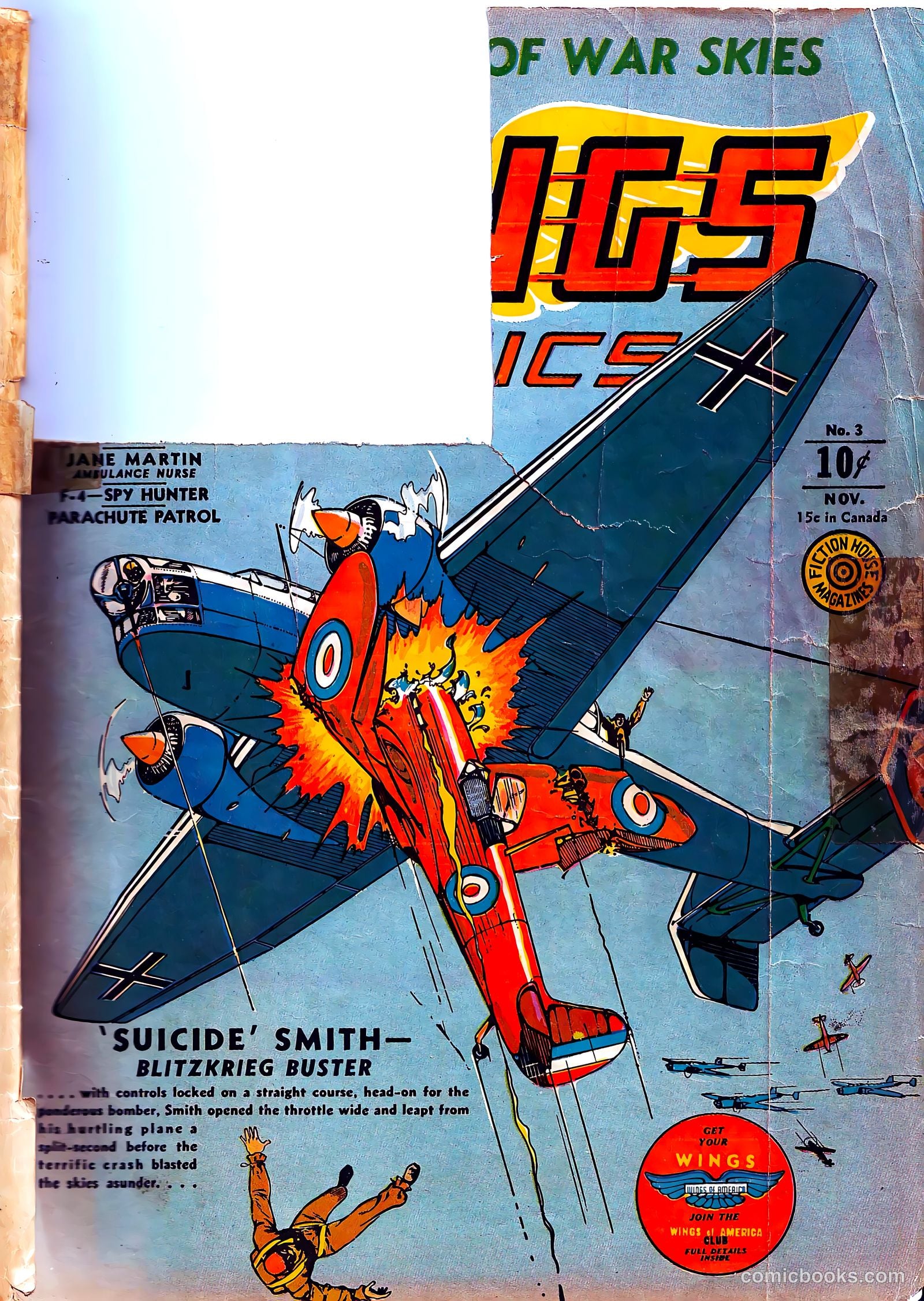 Wings Comics #3 — page 2 of 69