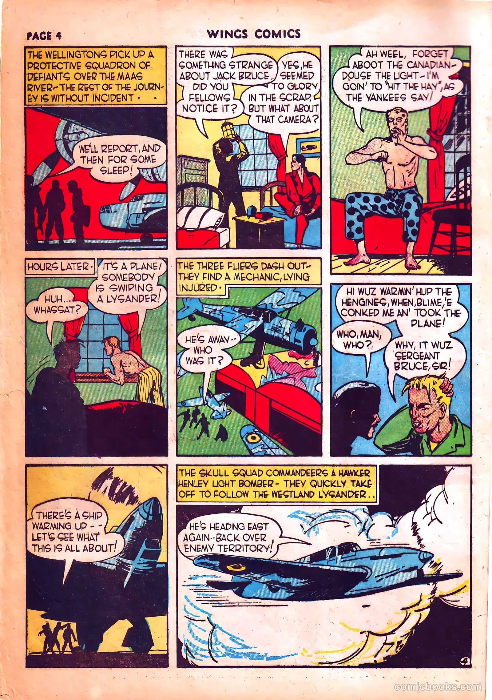 Wings Comics #3 — page 7 of 69