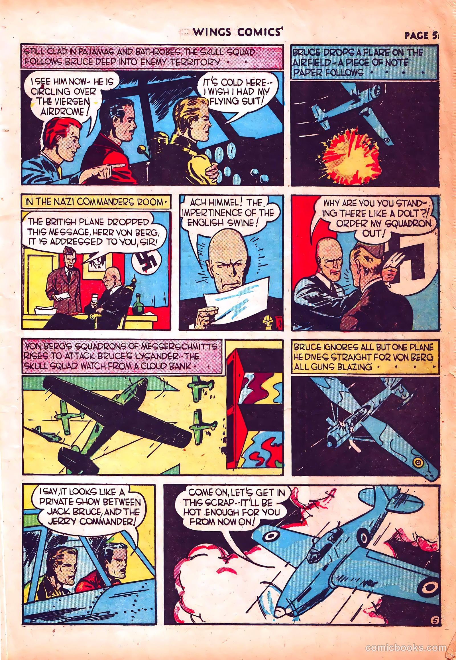 Wings Comics #3 — page 8 of 69