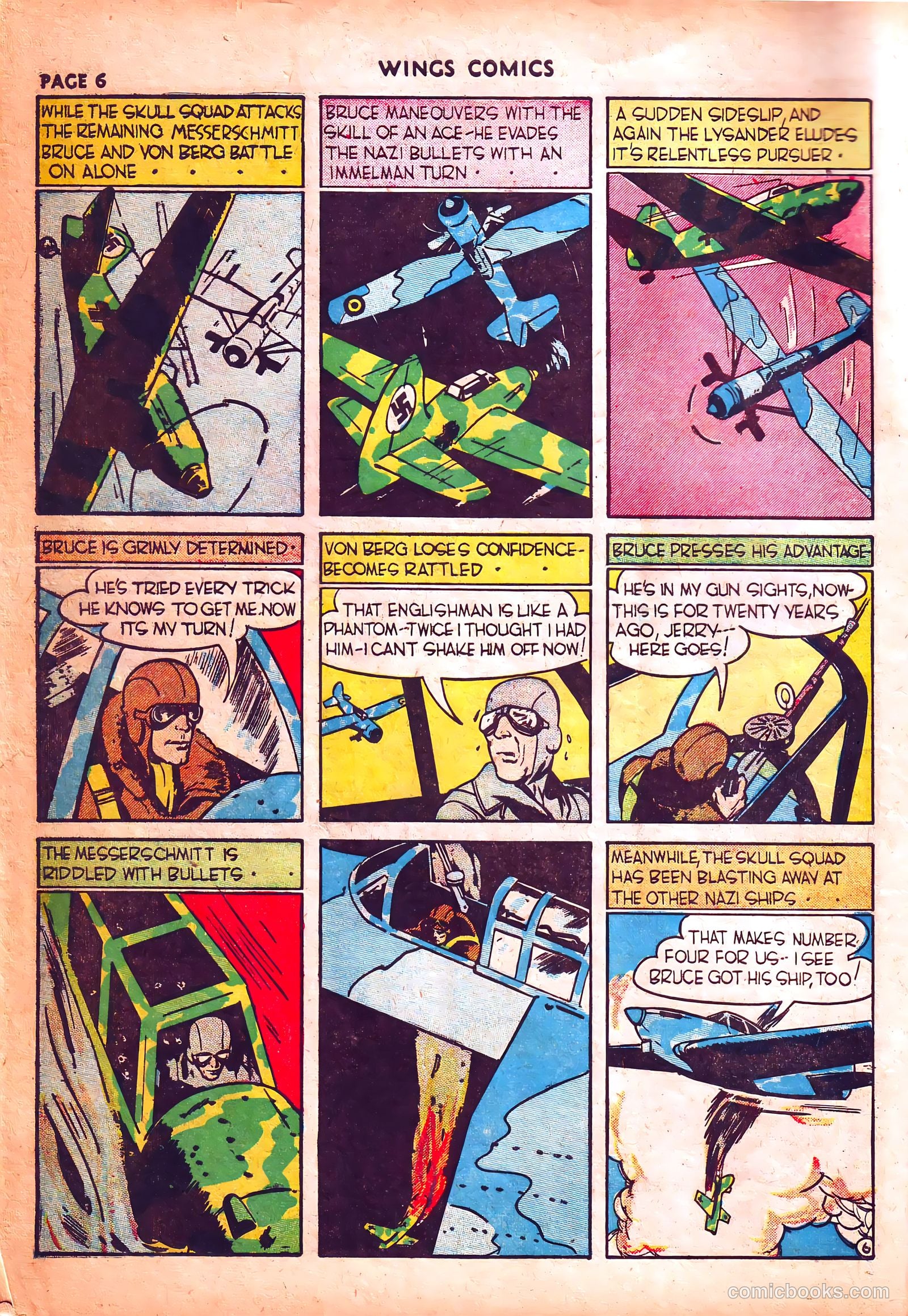 Wings Comics #3 — page 9 of 69