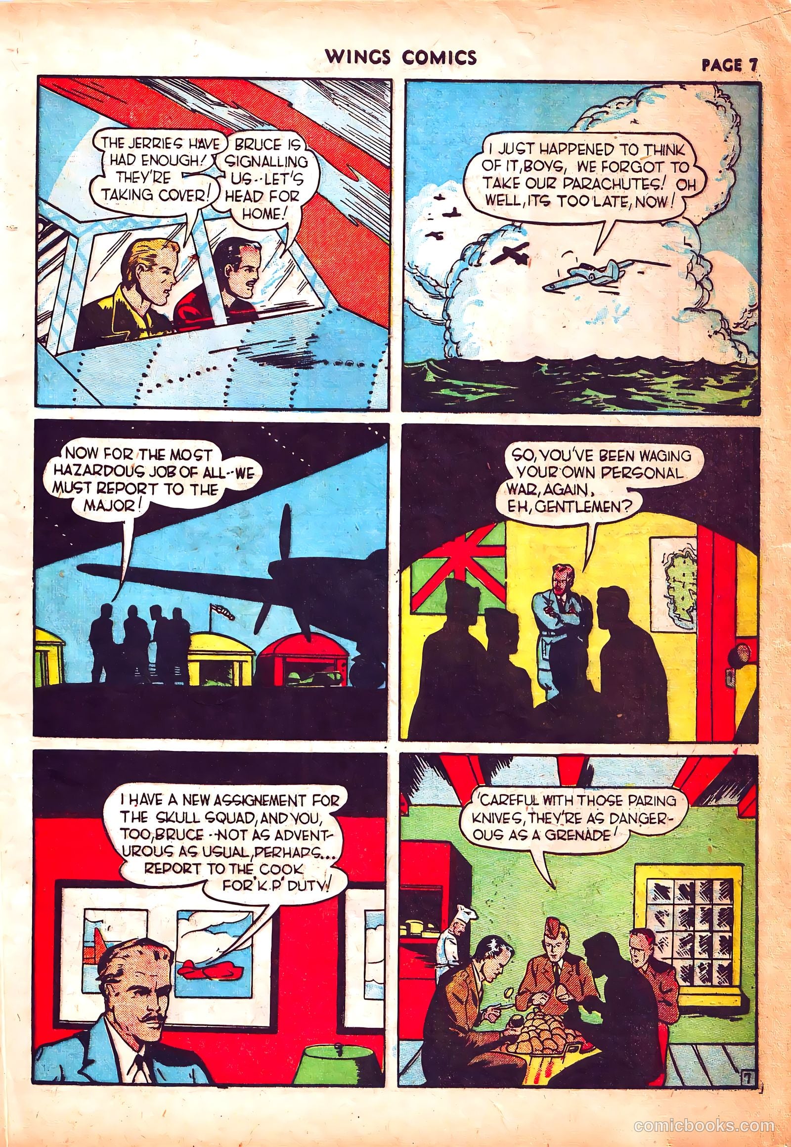Wings Comics #3 — page 10 of 69