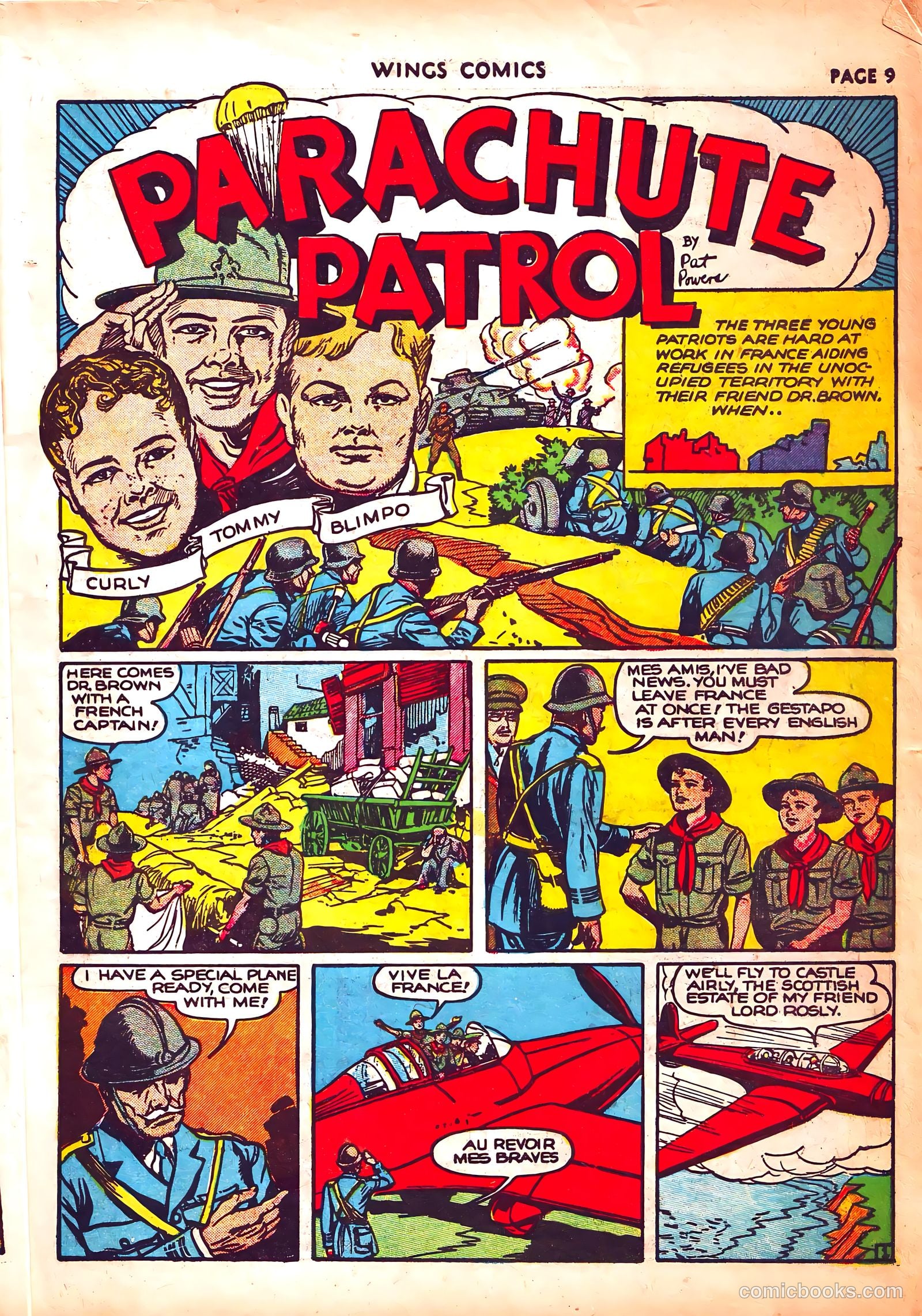 Wings Comics #3 — page 12 of 69
