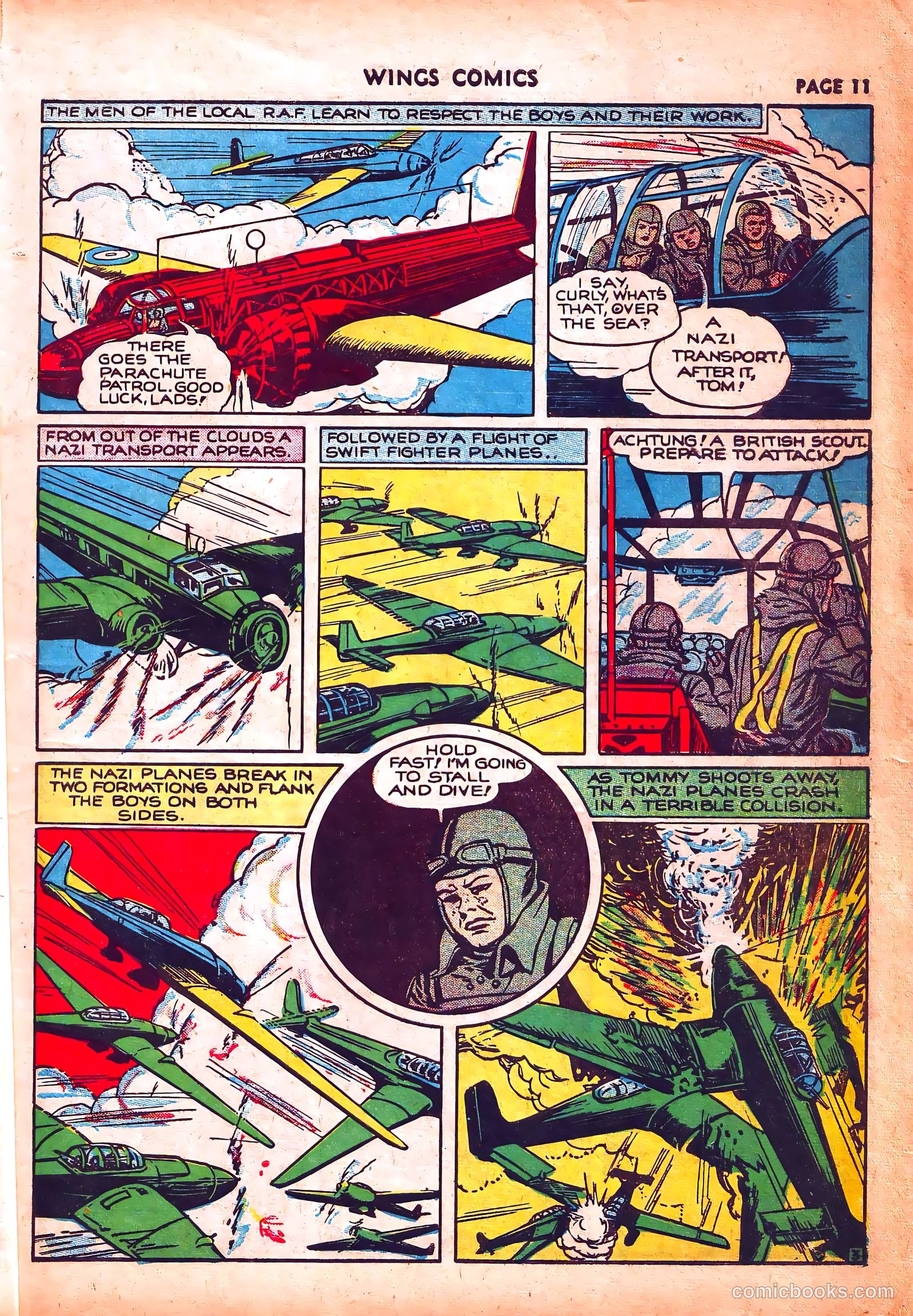 Wings Comics #3 — page 14 of 69