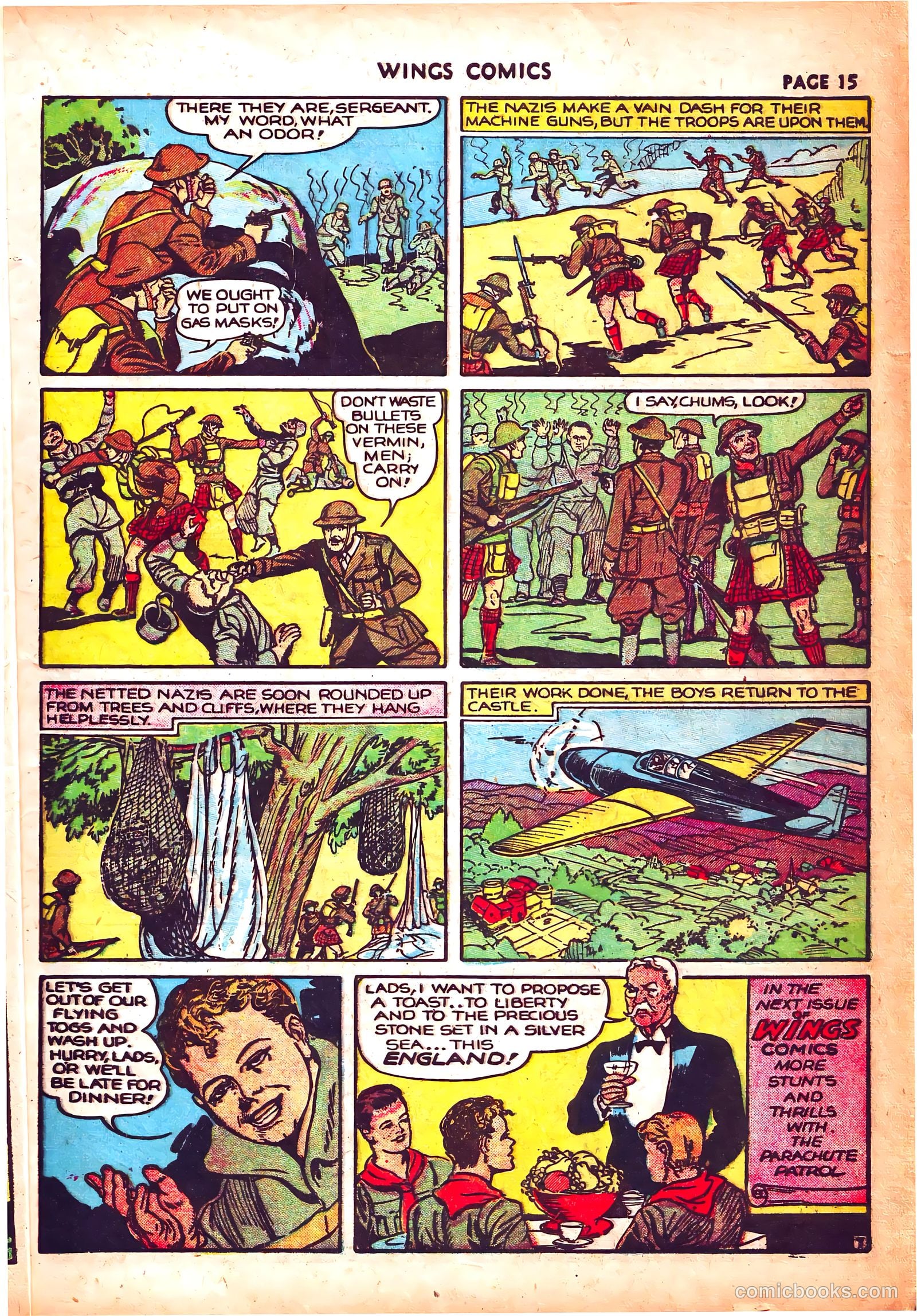 Wings Comics #3 — page 18 of 69