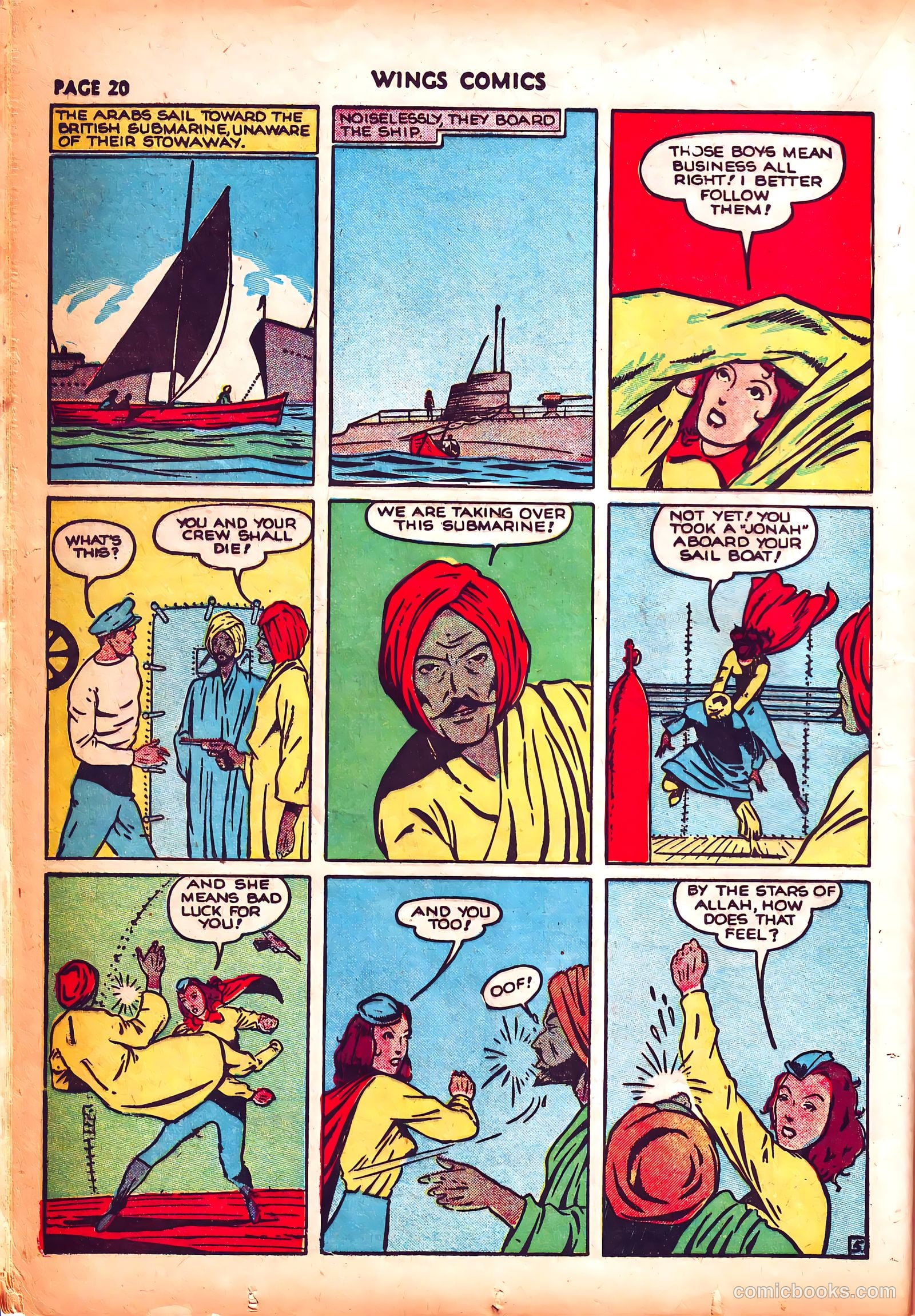 Wings Comics #3 — page 23 of 69