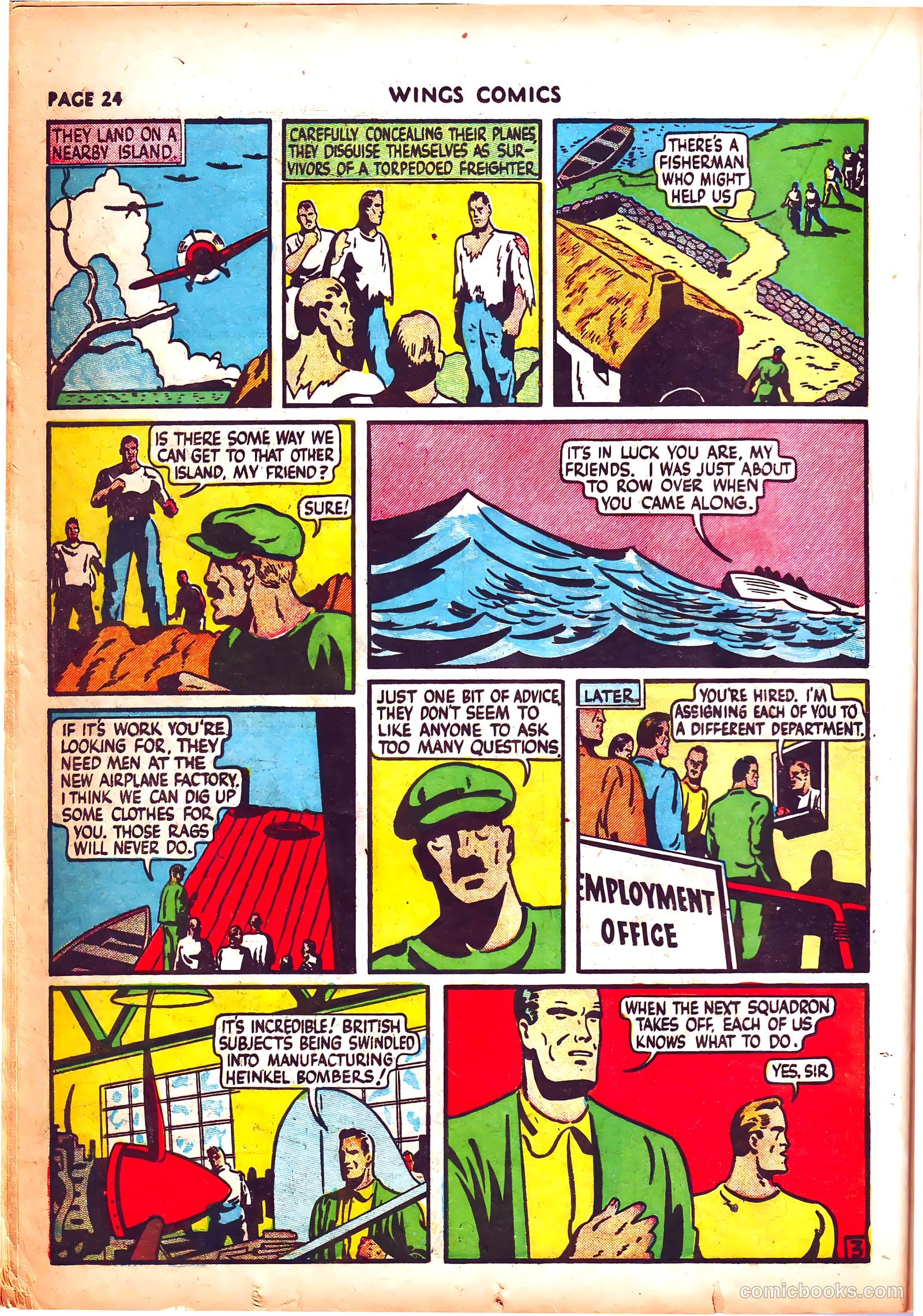 Wings Comics #3 — page 27 of 69