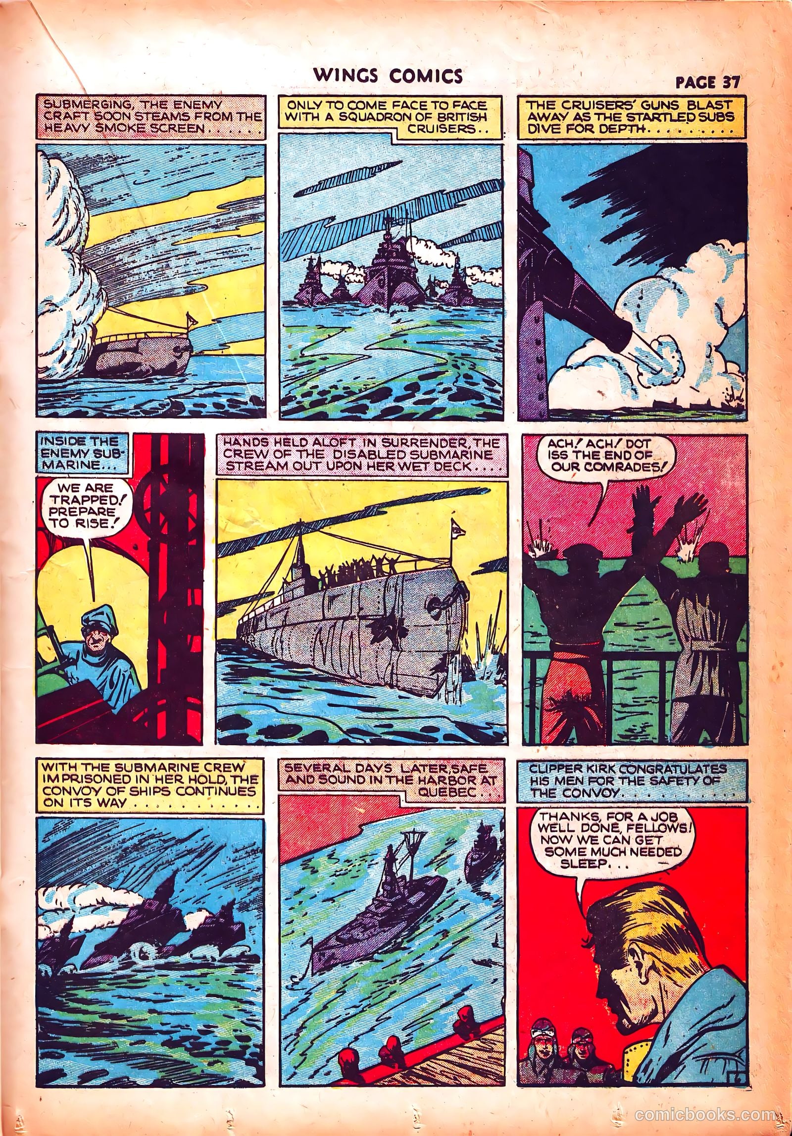 Wings Comics #3 — page 40 of 69