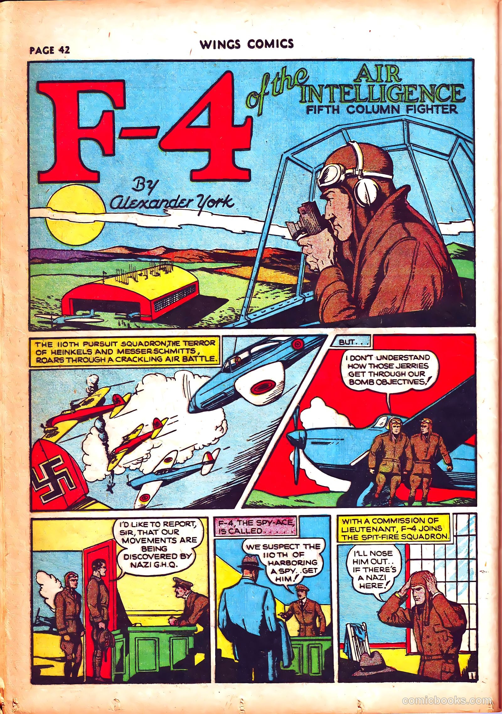 Wings Comics #3 — page 45 of 69