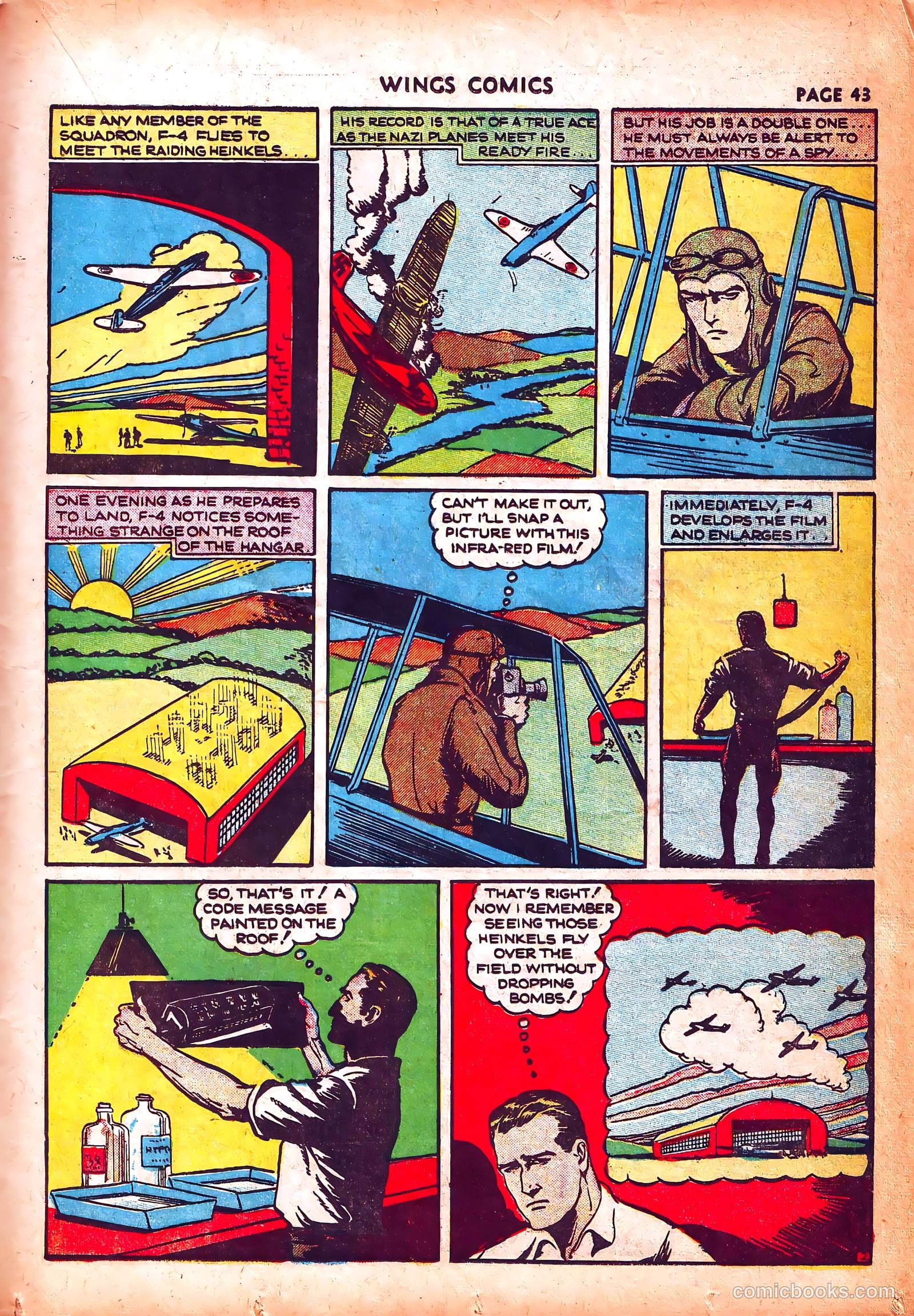 Wings Comics #3 — page 46 of 69
