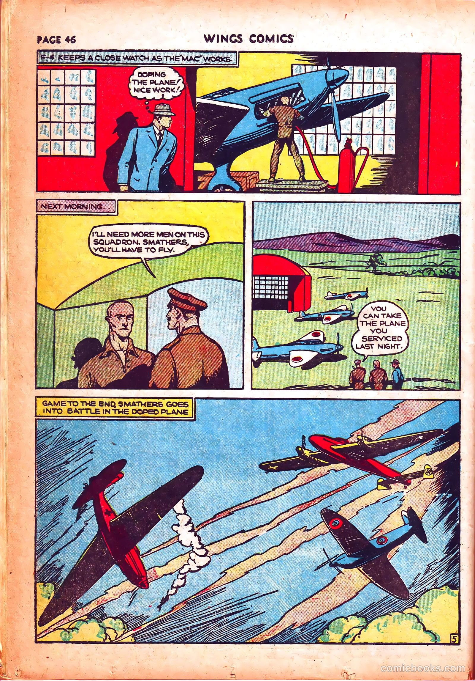 Wings Comics #3 — page 49 of 69