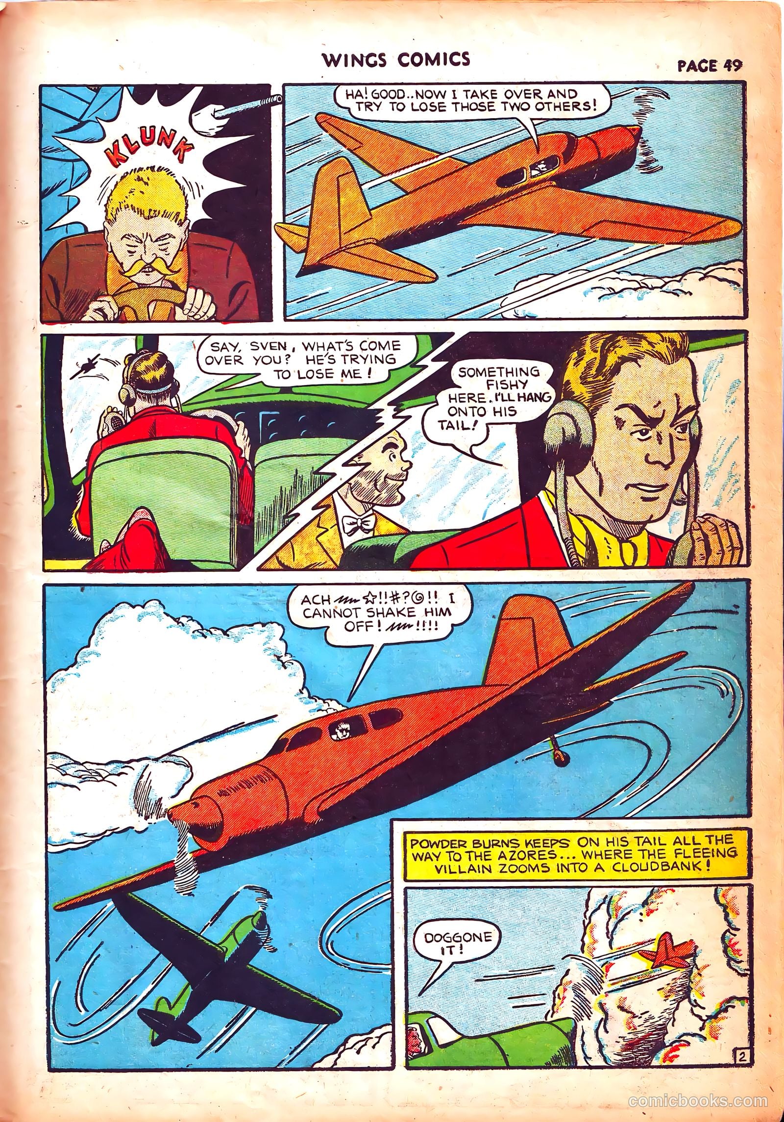 Wings Comics #3 — page 52 of 69
