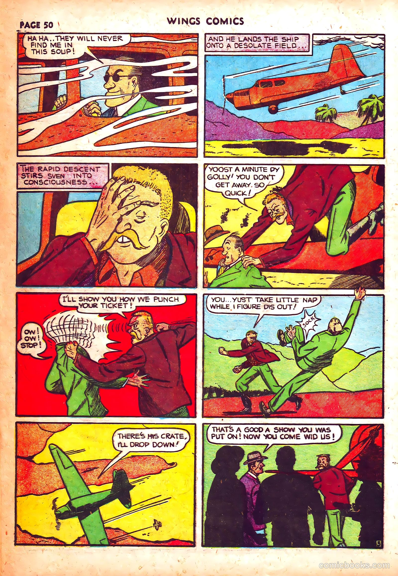 Wings Comics #3 — page 53 of 69