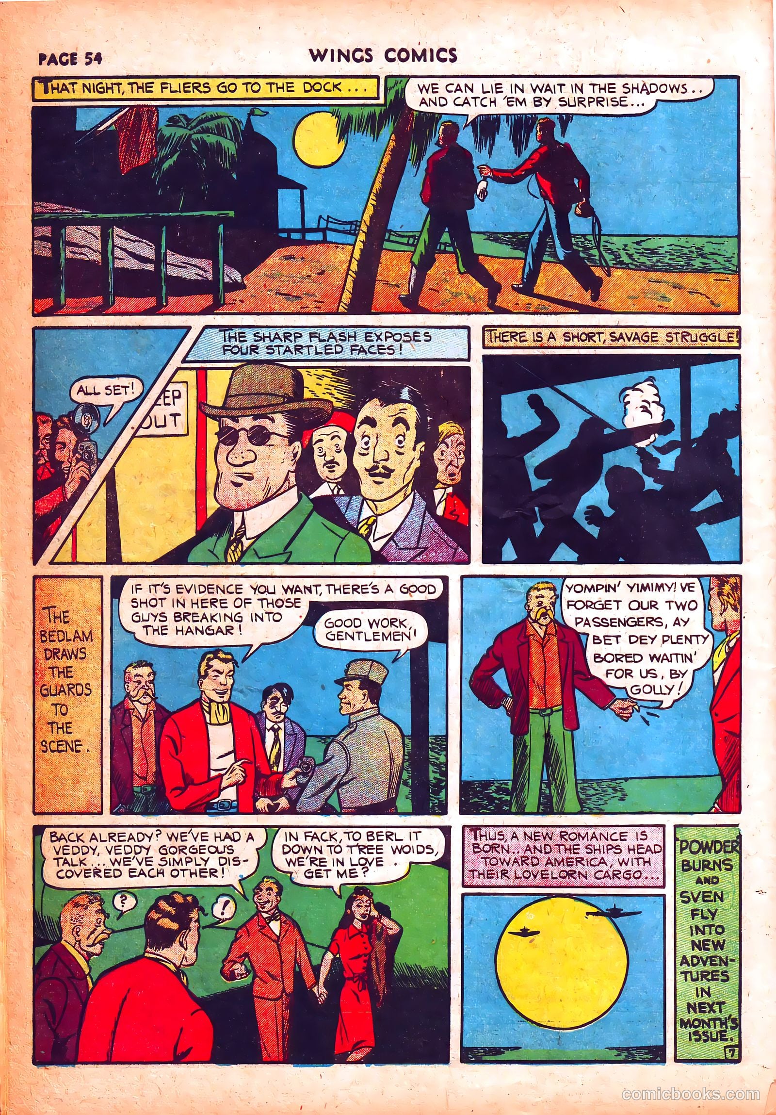 Wings Comics #3 — page 57 of 69