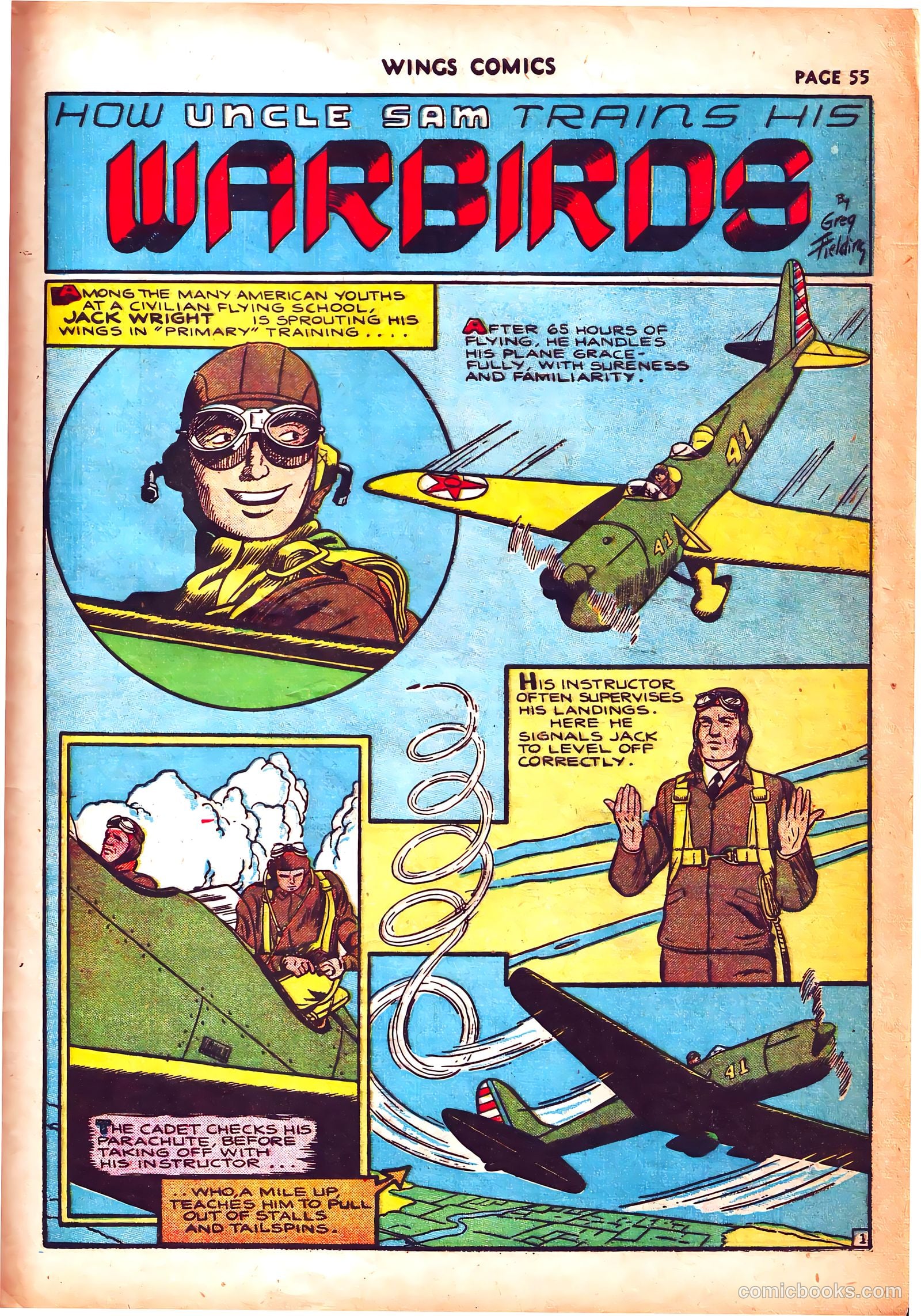 Wings Comics #3 — page 58 of 69