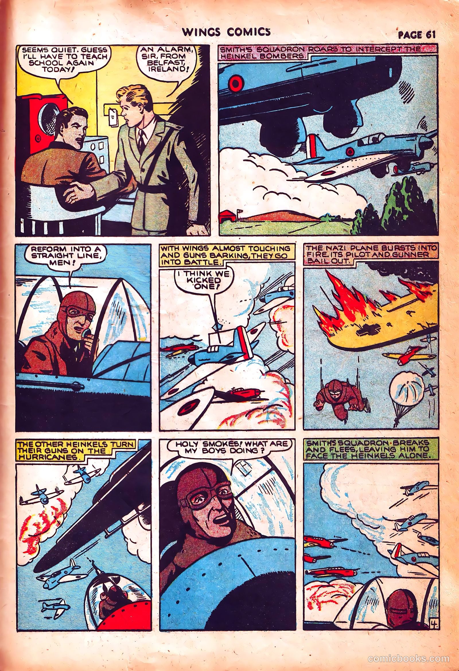 Wings Comics #3 — page 64 of 69