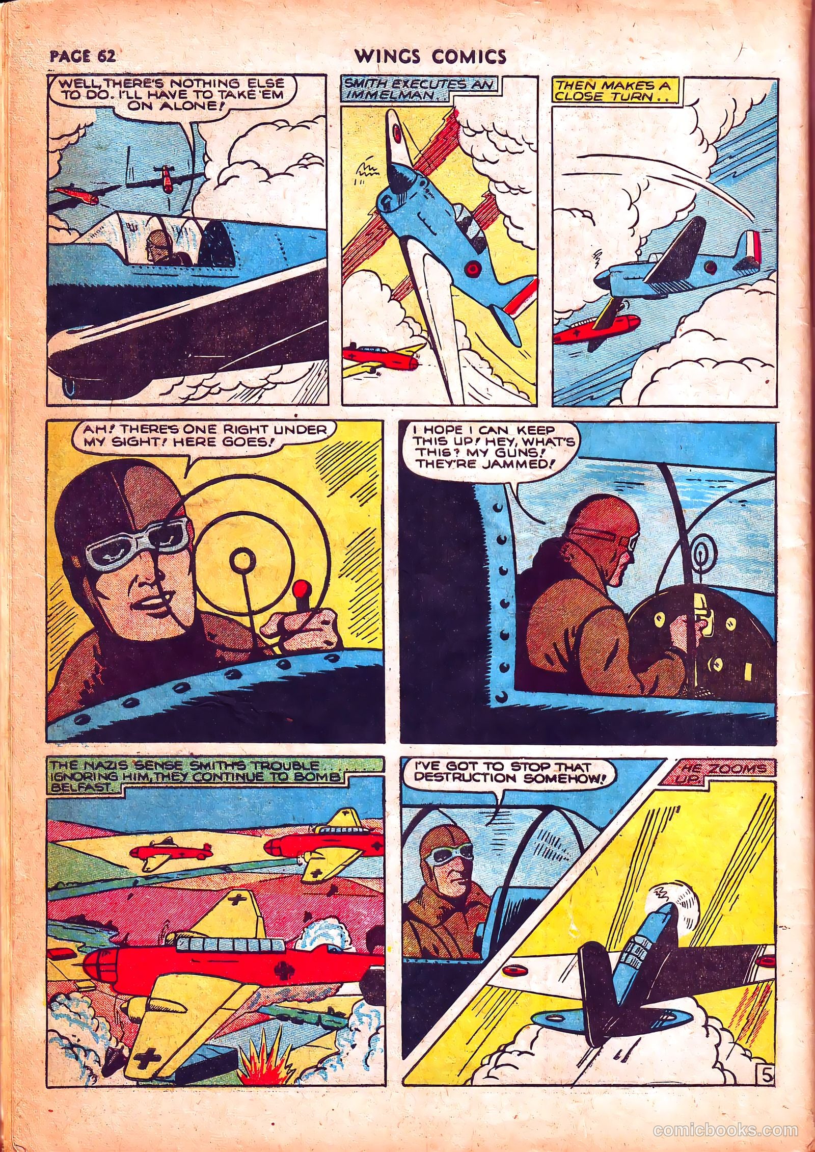 Wings Comics #3 — page 65 of 69