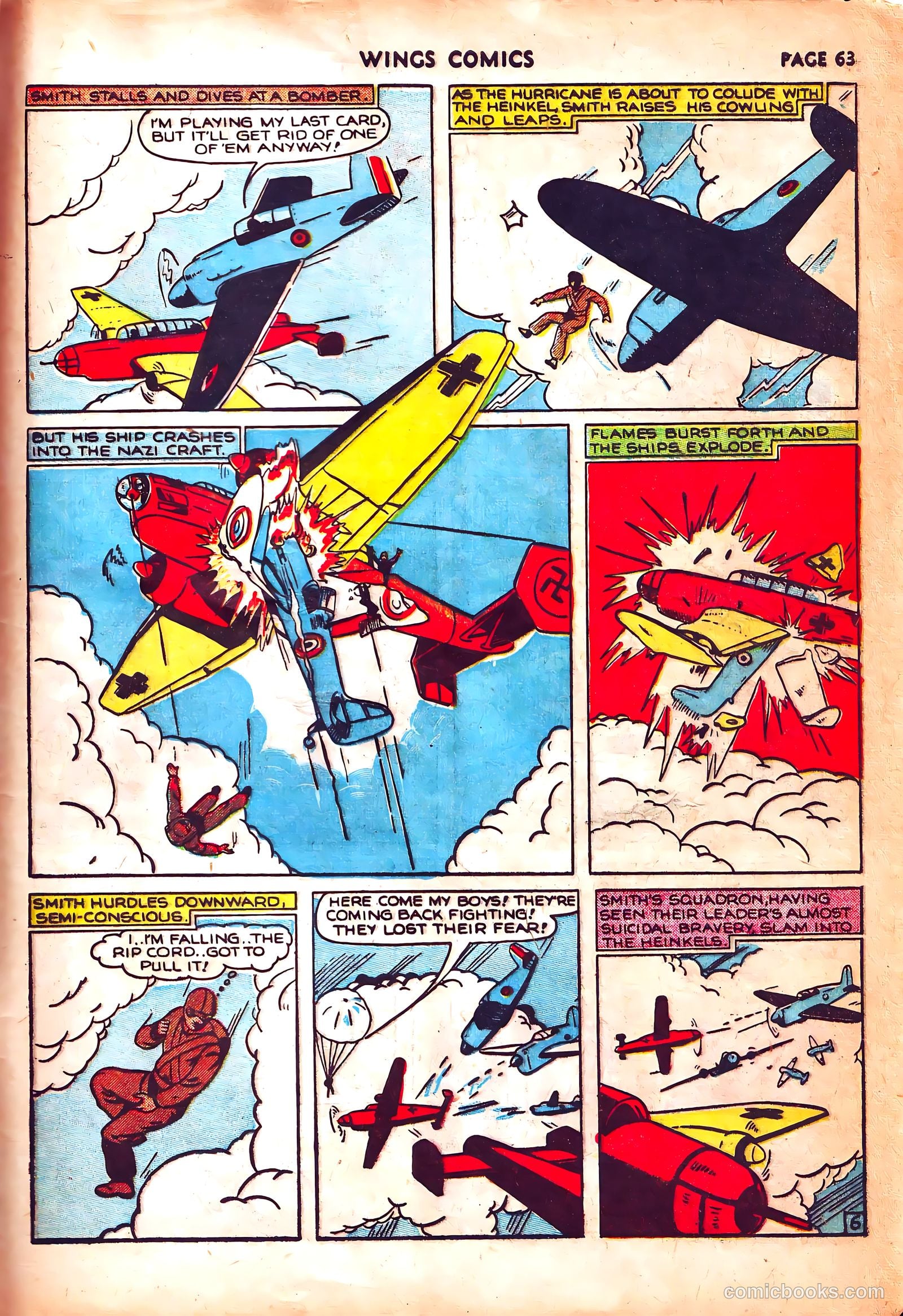 Wings Comics #3 — page 66 of 69