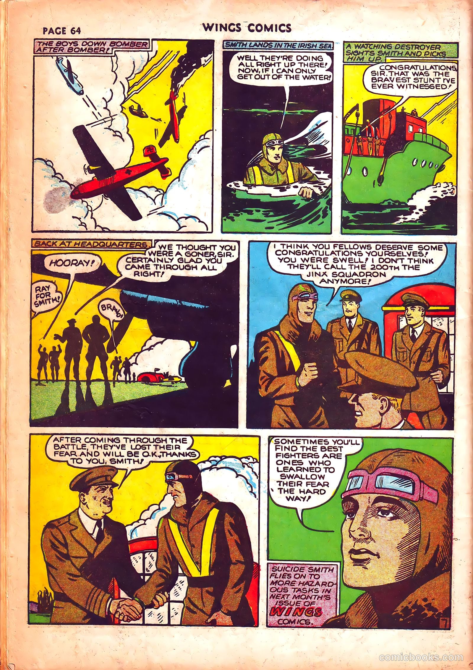 Wings Comics #3 — page 67 of 69