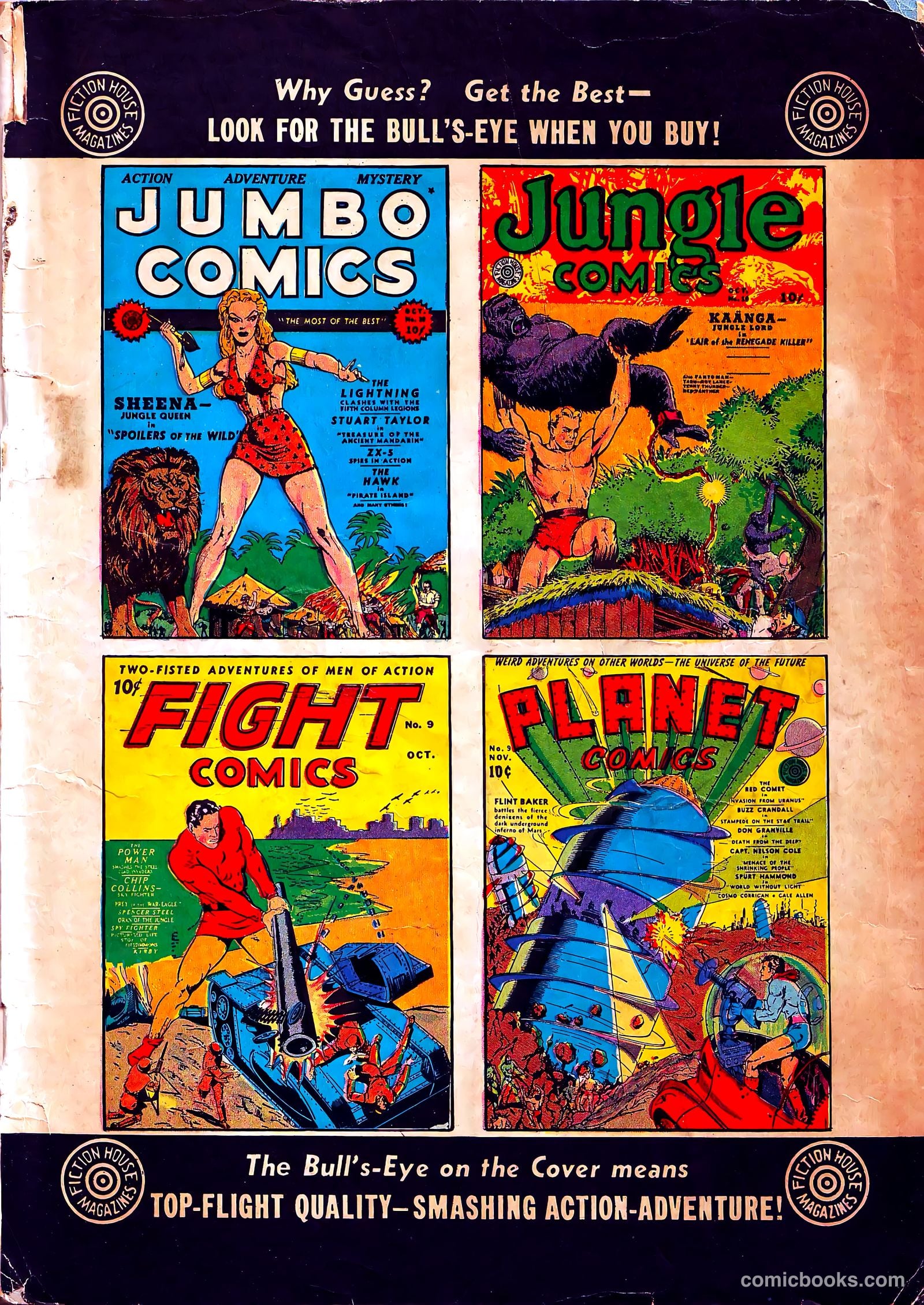 Wings Comics #3 — page 68 of 69