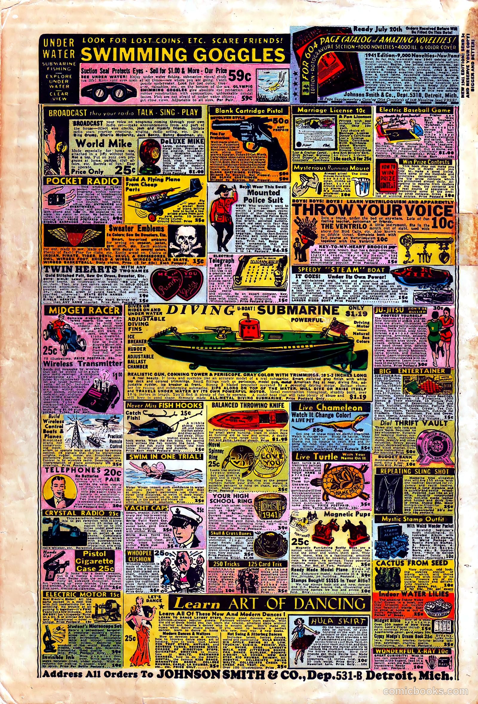 Wings Comics #3 — page 69 of 69