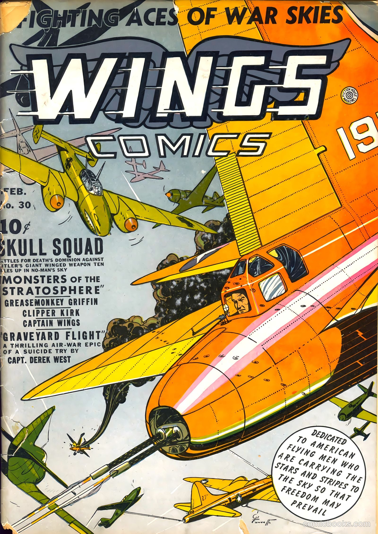 Wings Comics #30 — page 1 of 68