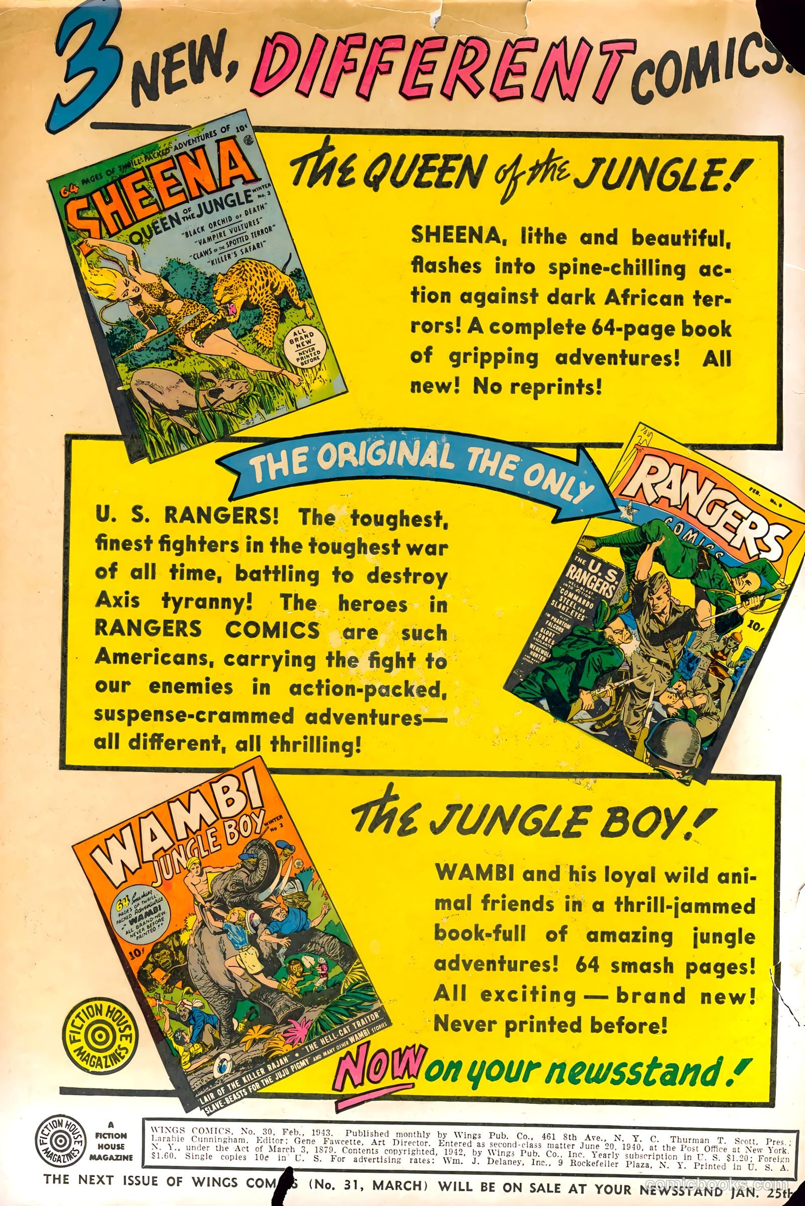 Wings Comics #30 — page 2 of 68