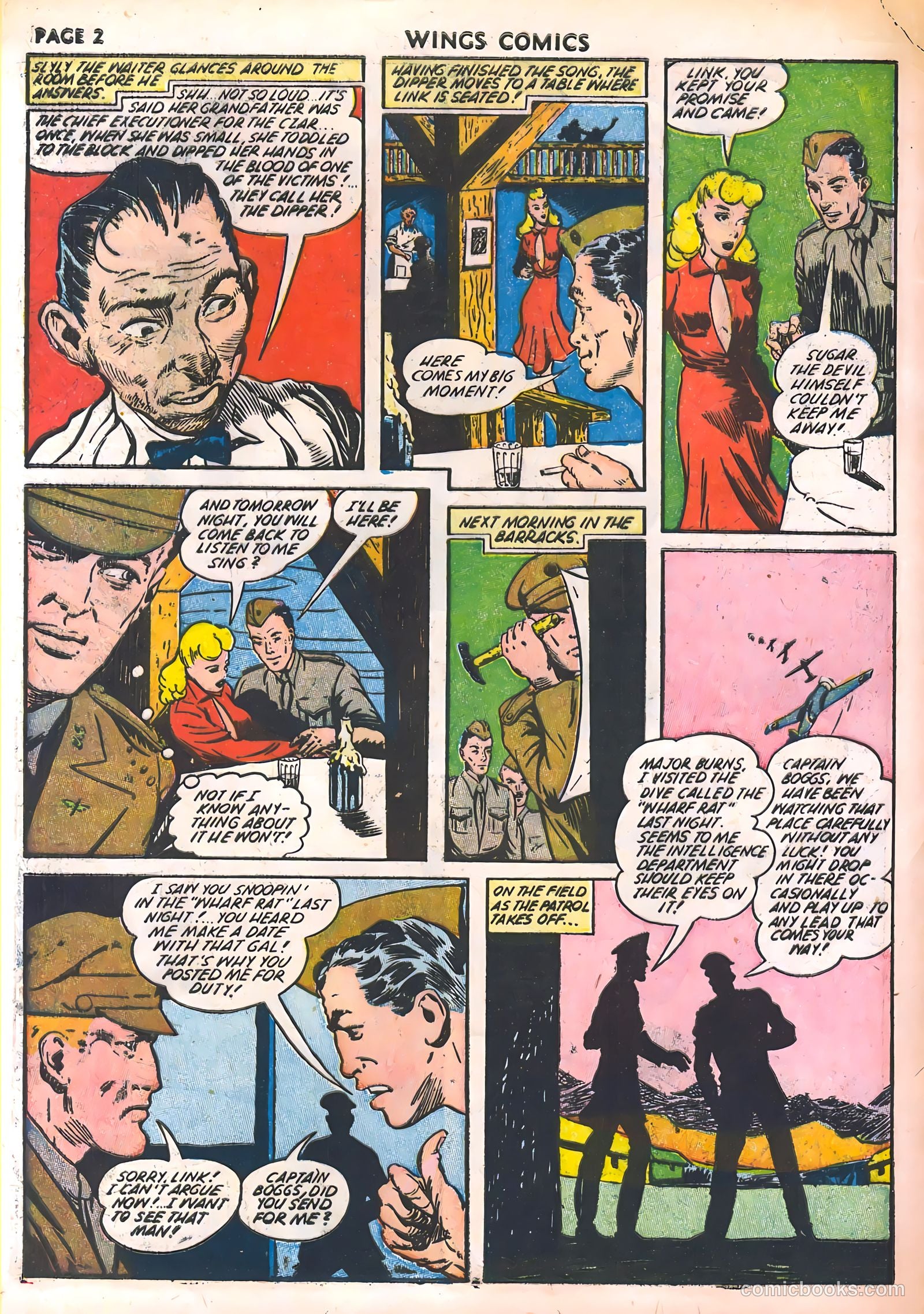 Wings Comics #30 — page 4 of 68