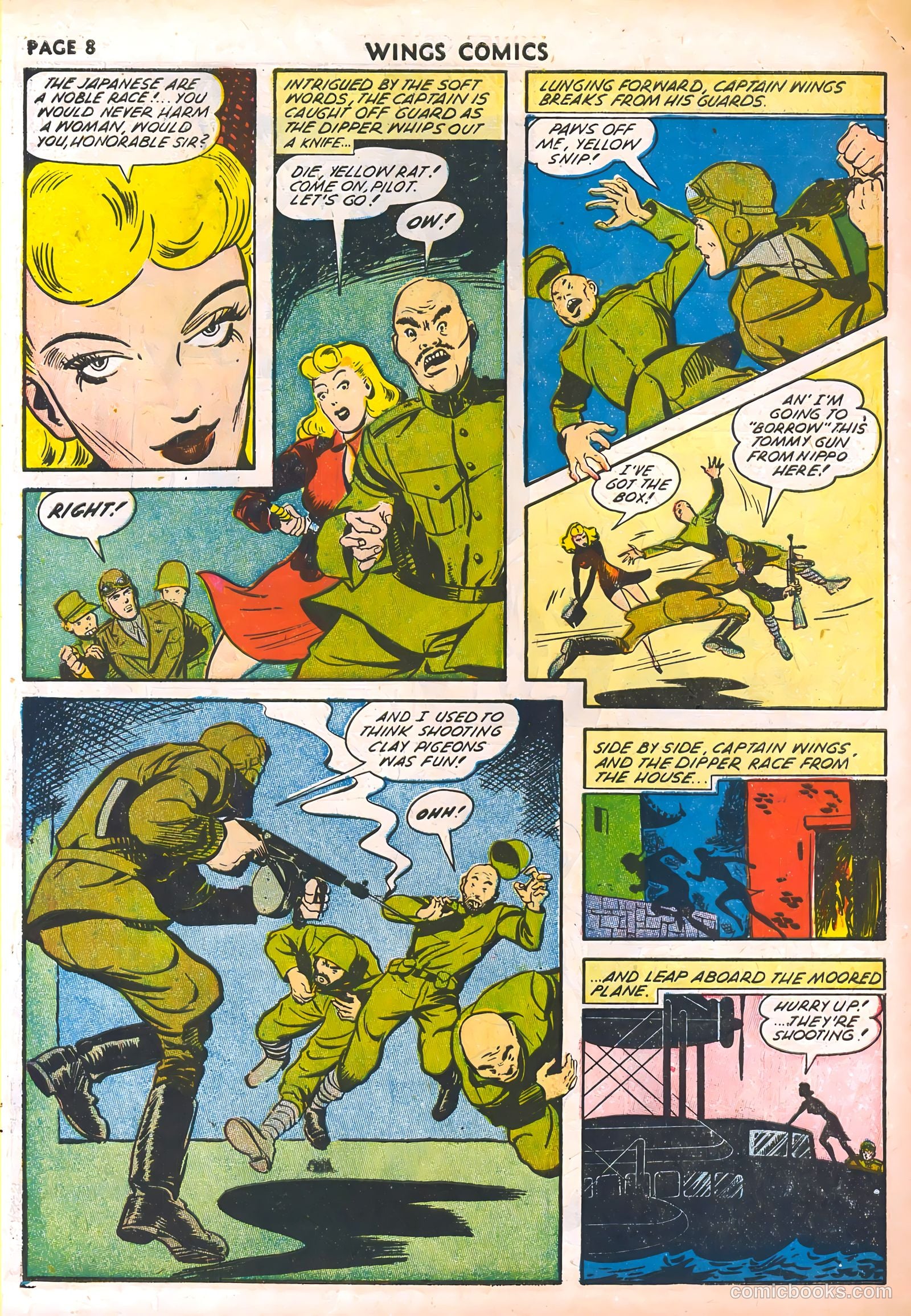 Wings Comics #30 — page 10 of 68