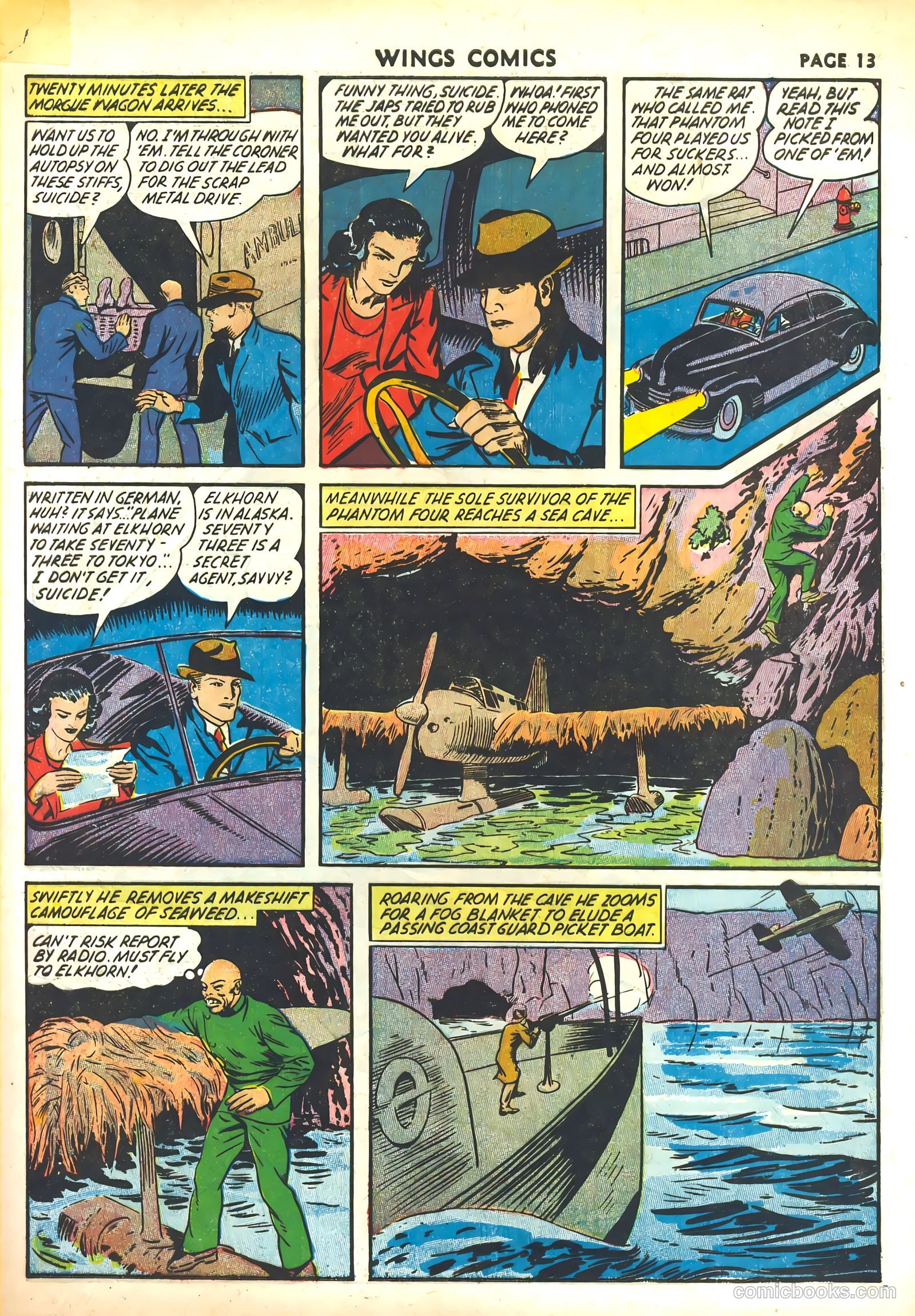 Wings Comics #30 — page 15 of 68