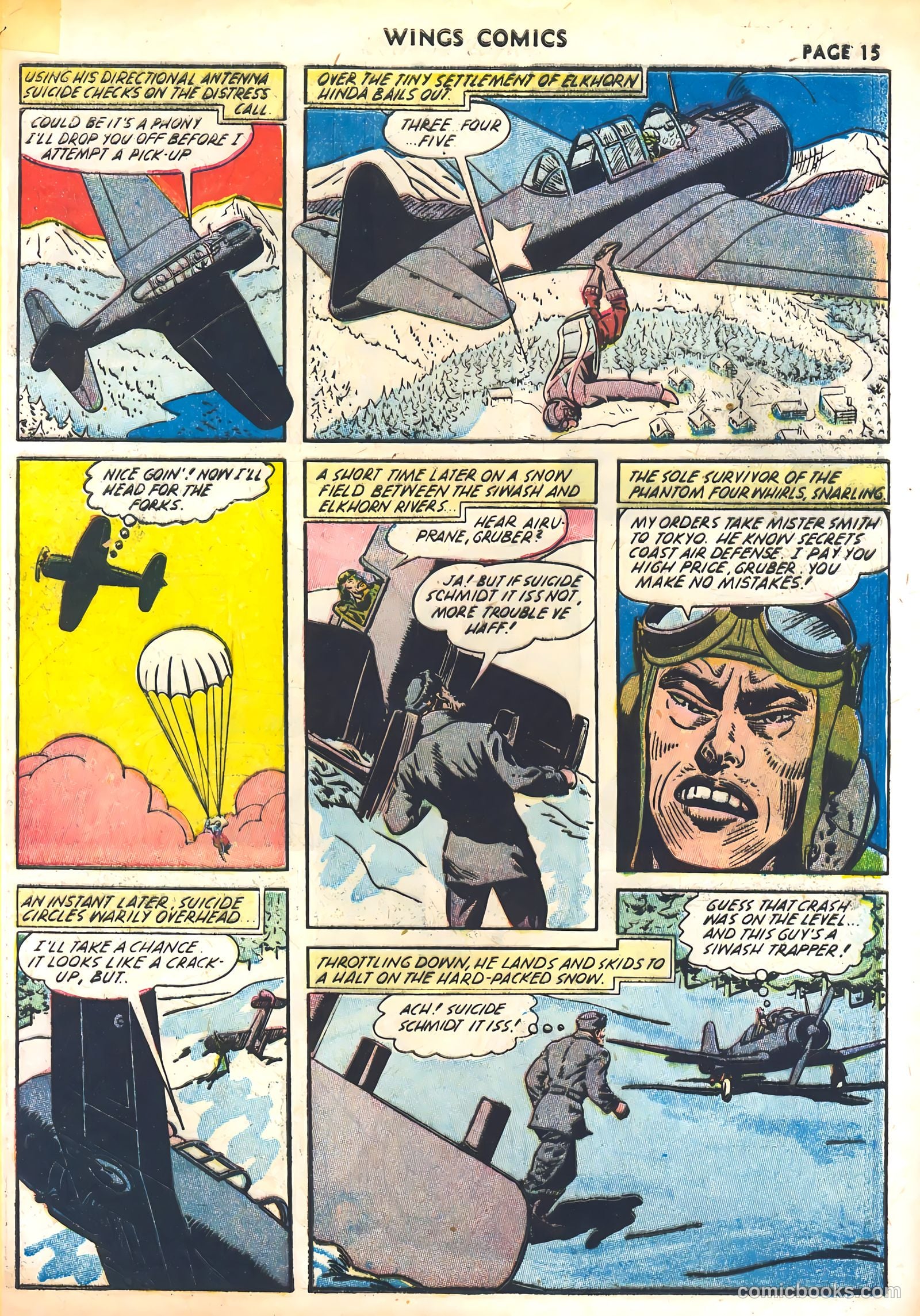 Wings Comics #30 — page 17 of 68