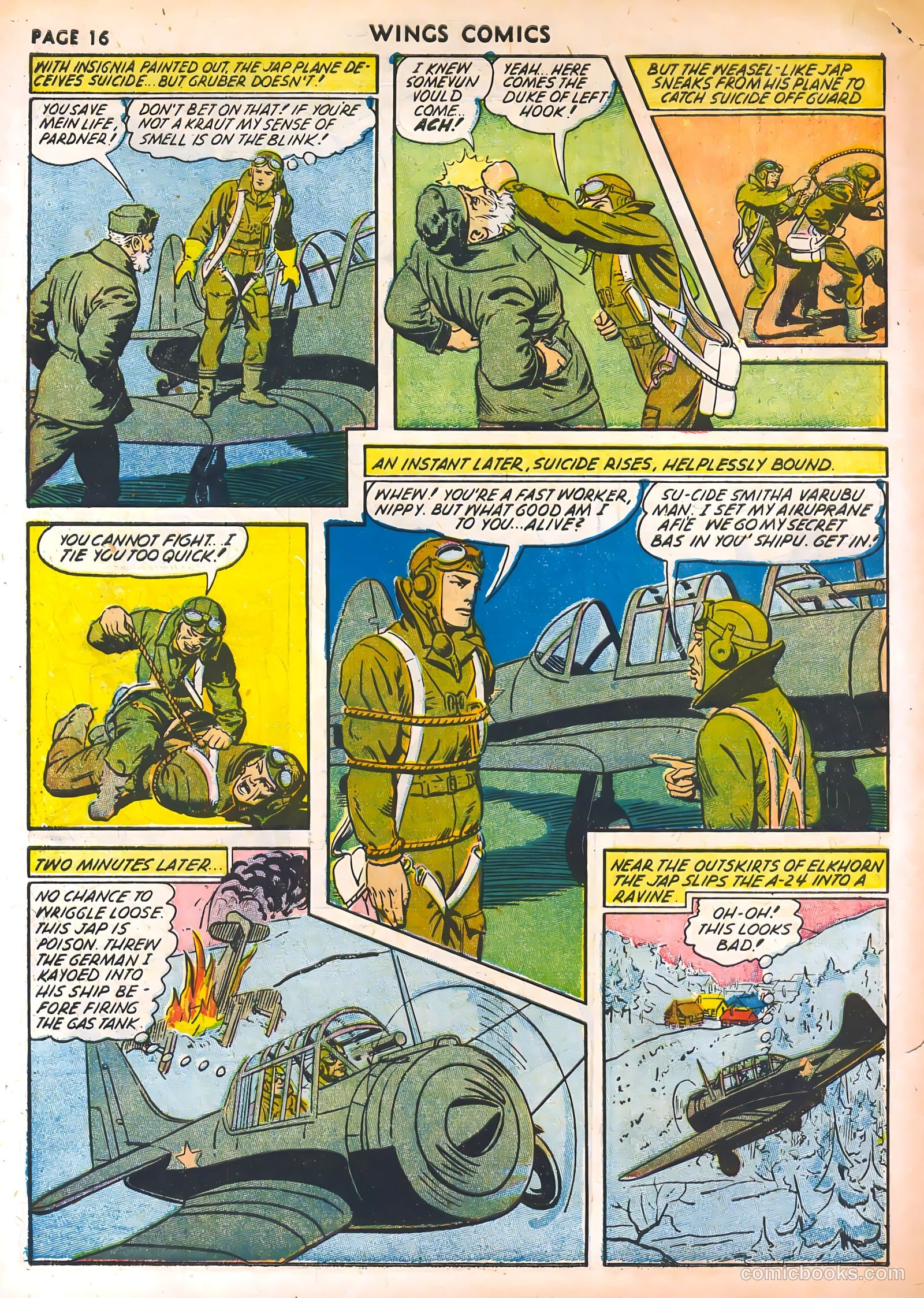 Wings Comics #30 — page 18 of 68