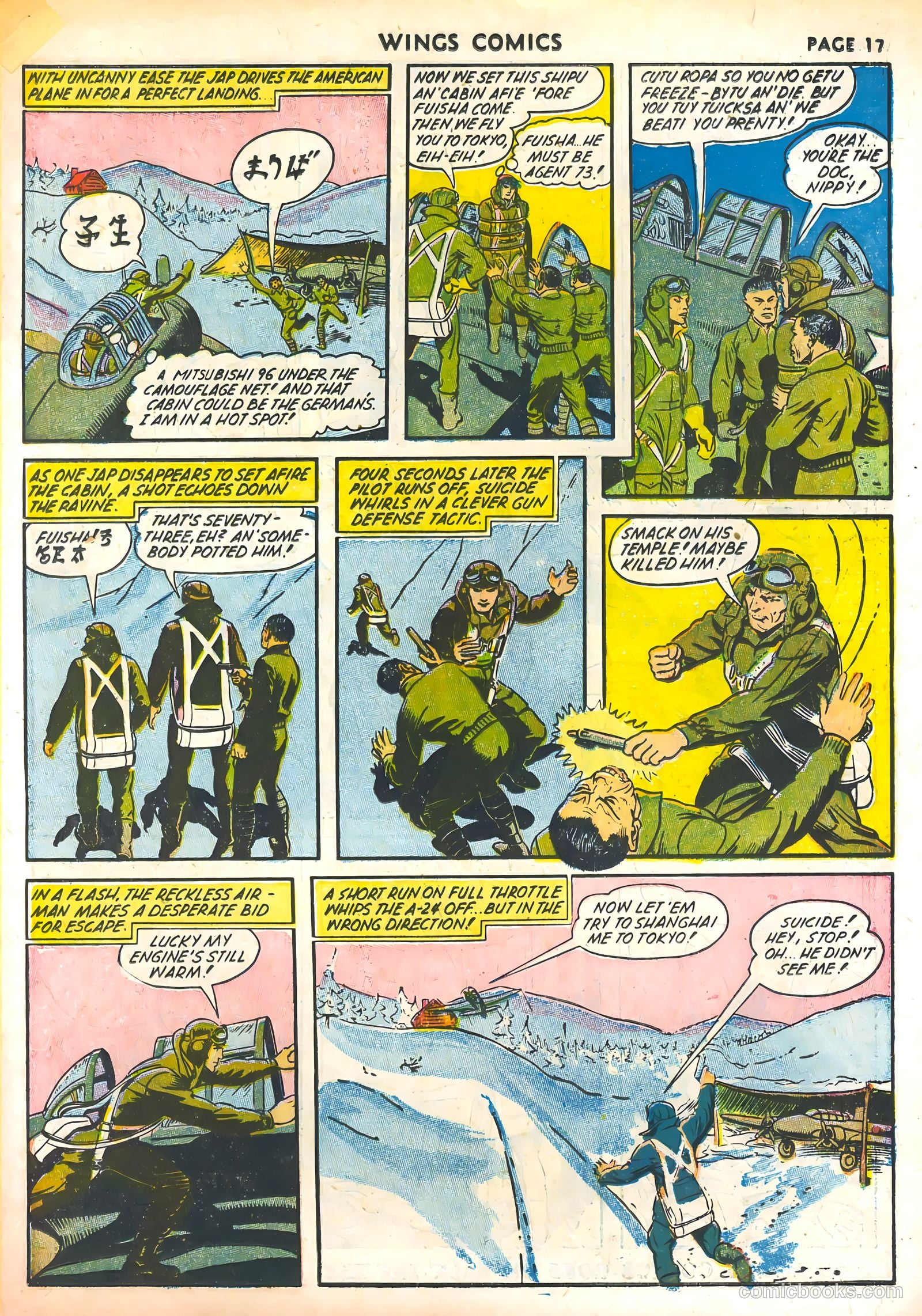 Wings Comics #30 — page 19 of 68