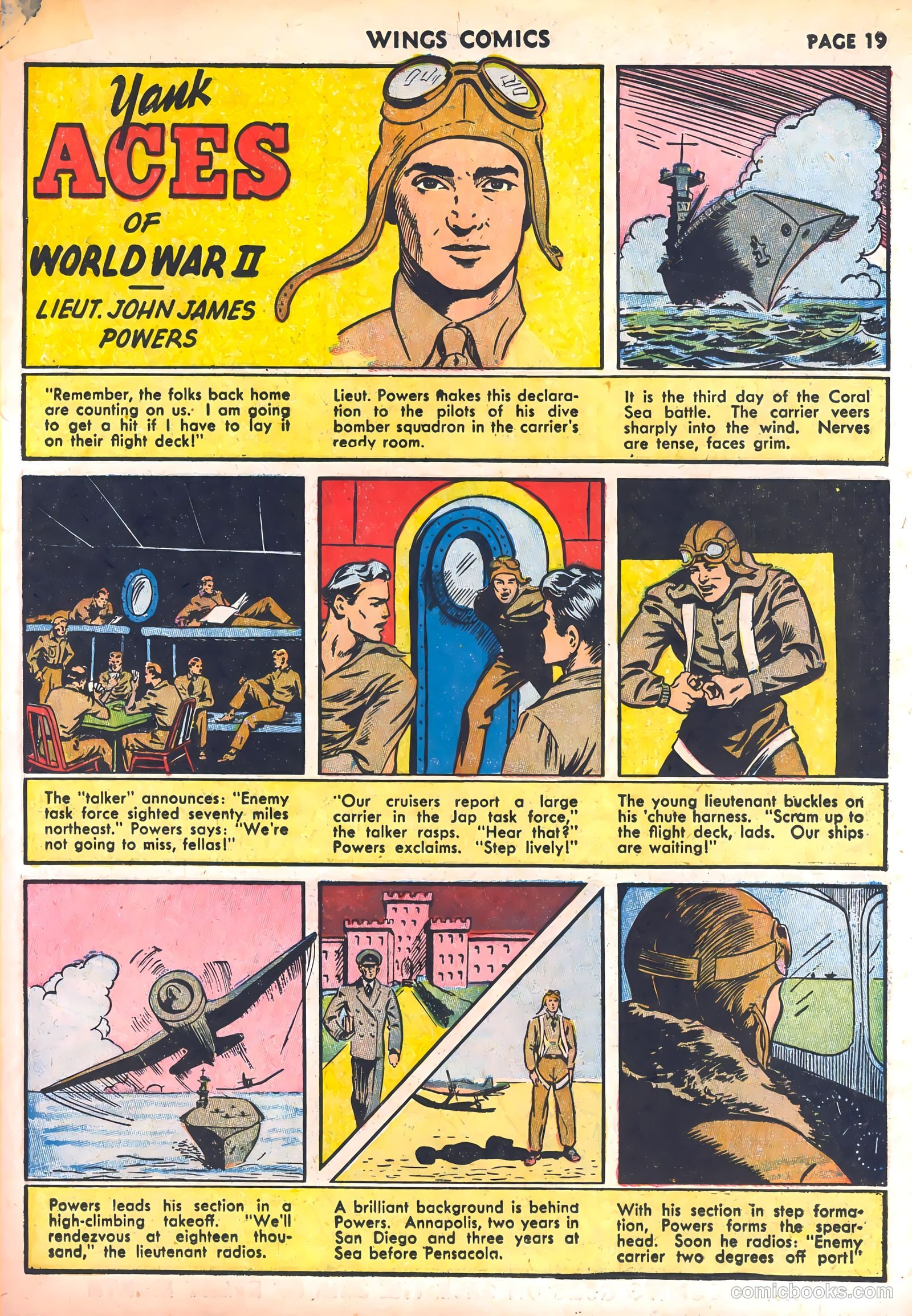Wings Comics #30 — page 21 of 68