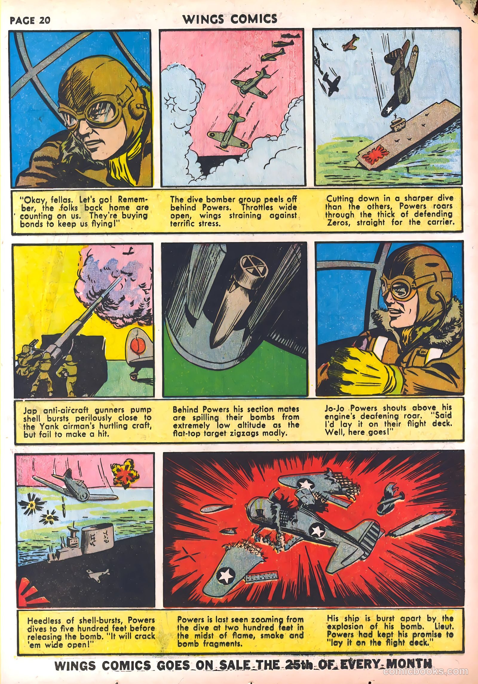 Wings Comics #30 — page 22 of 68