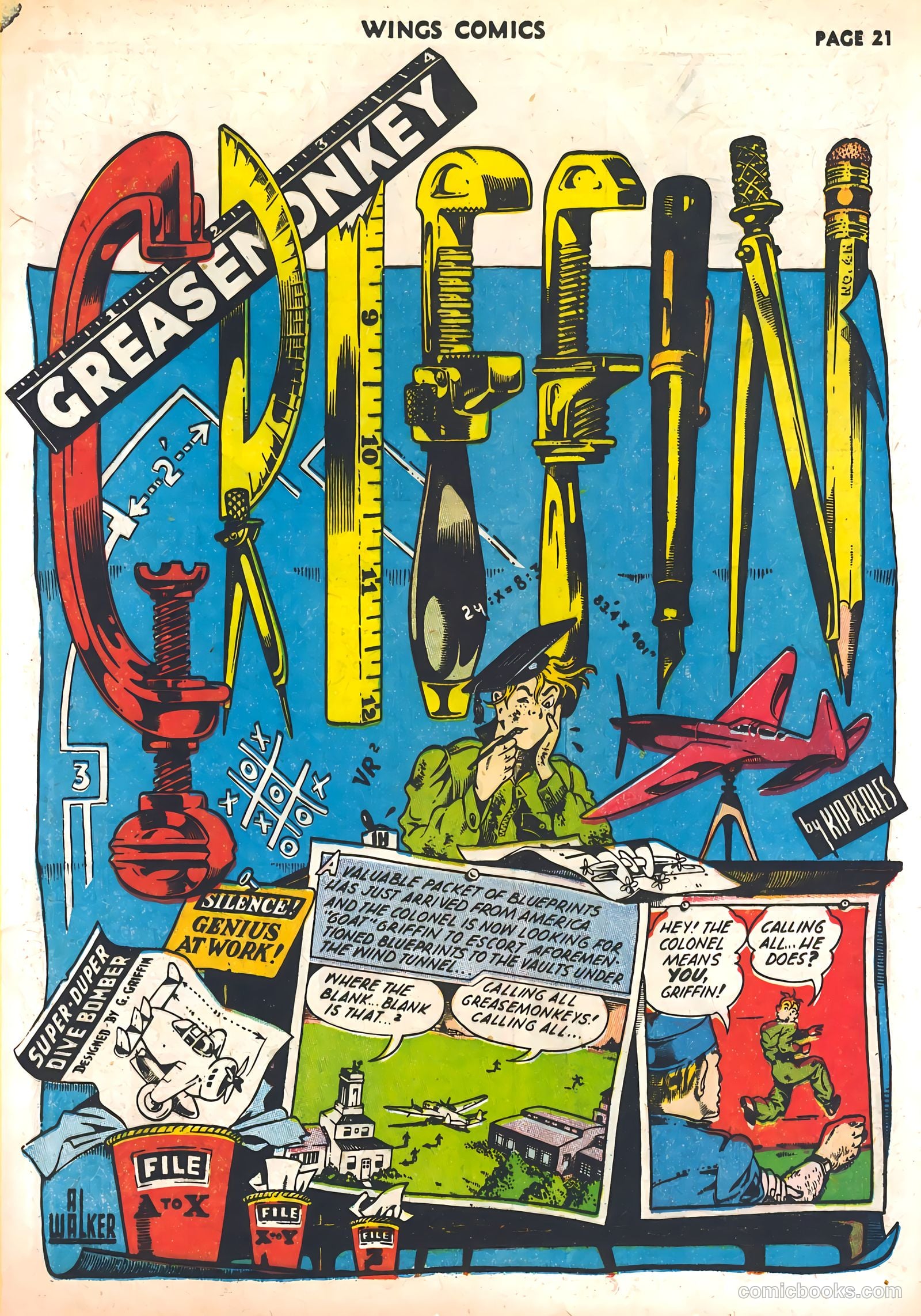 Wings Comics #30 — page 23 of 68