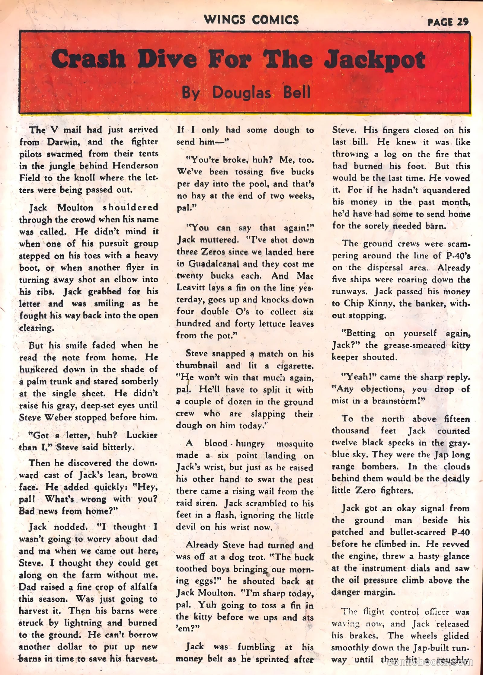 Wings Comics #30 — page 31 of 68