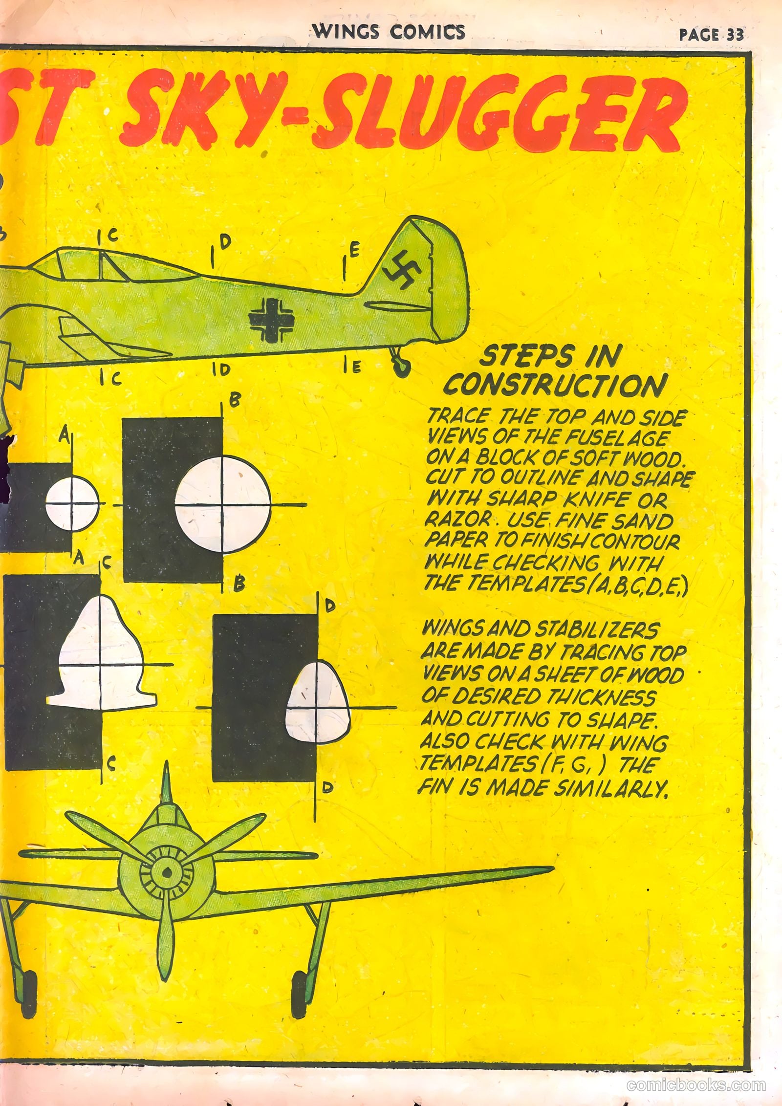 Wings Comics #30 — page 35 of 68