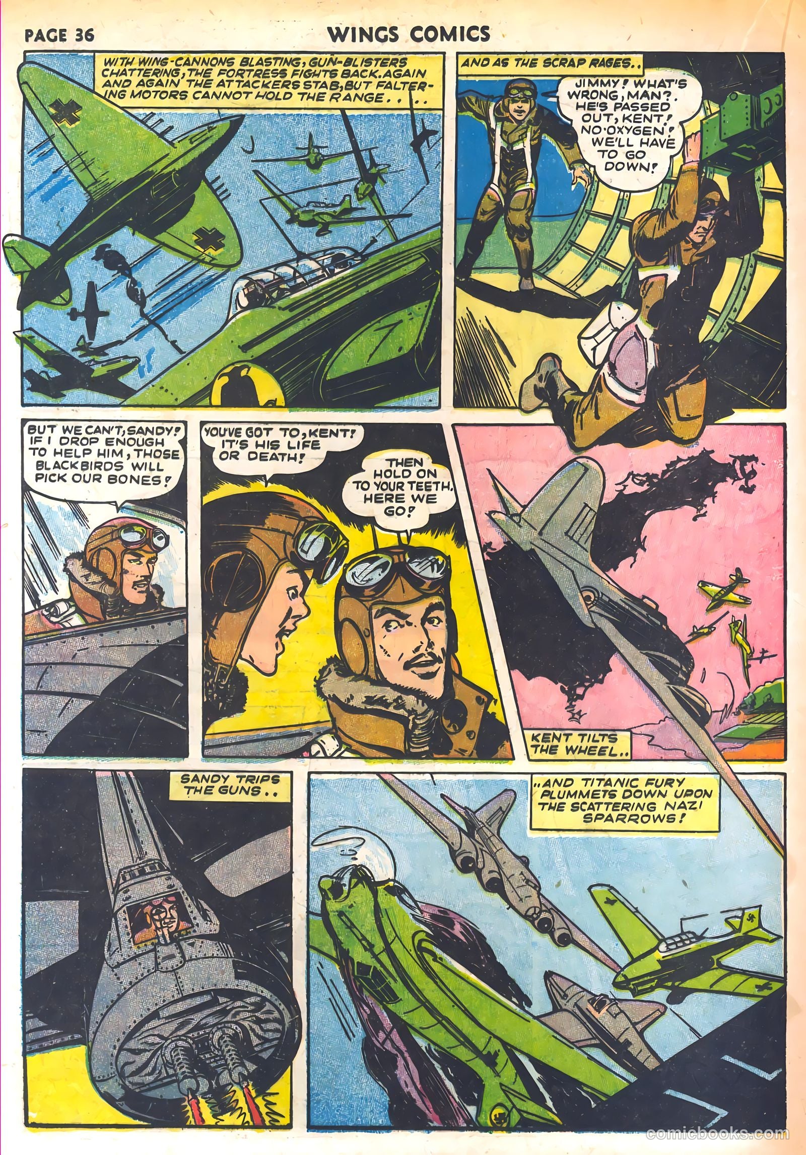 Wings Comics #30 — page 38 of 68